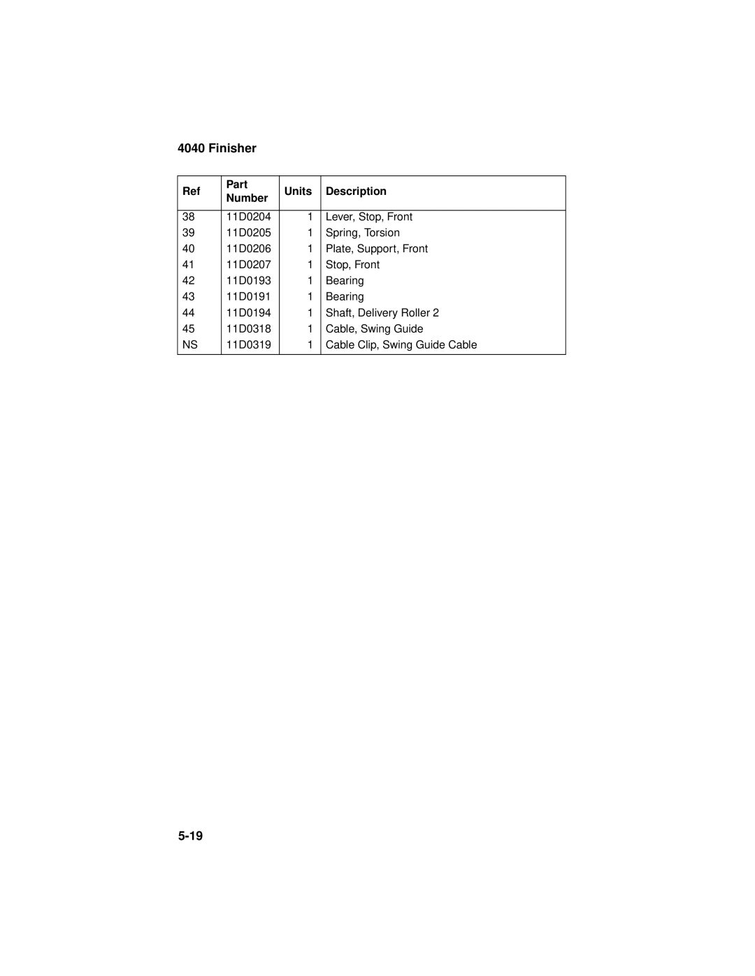 Lexmark 4040-FIN manual Finisher 