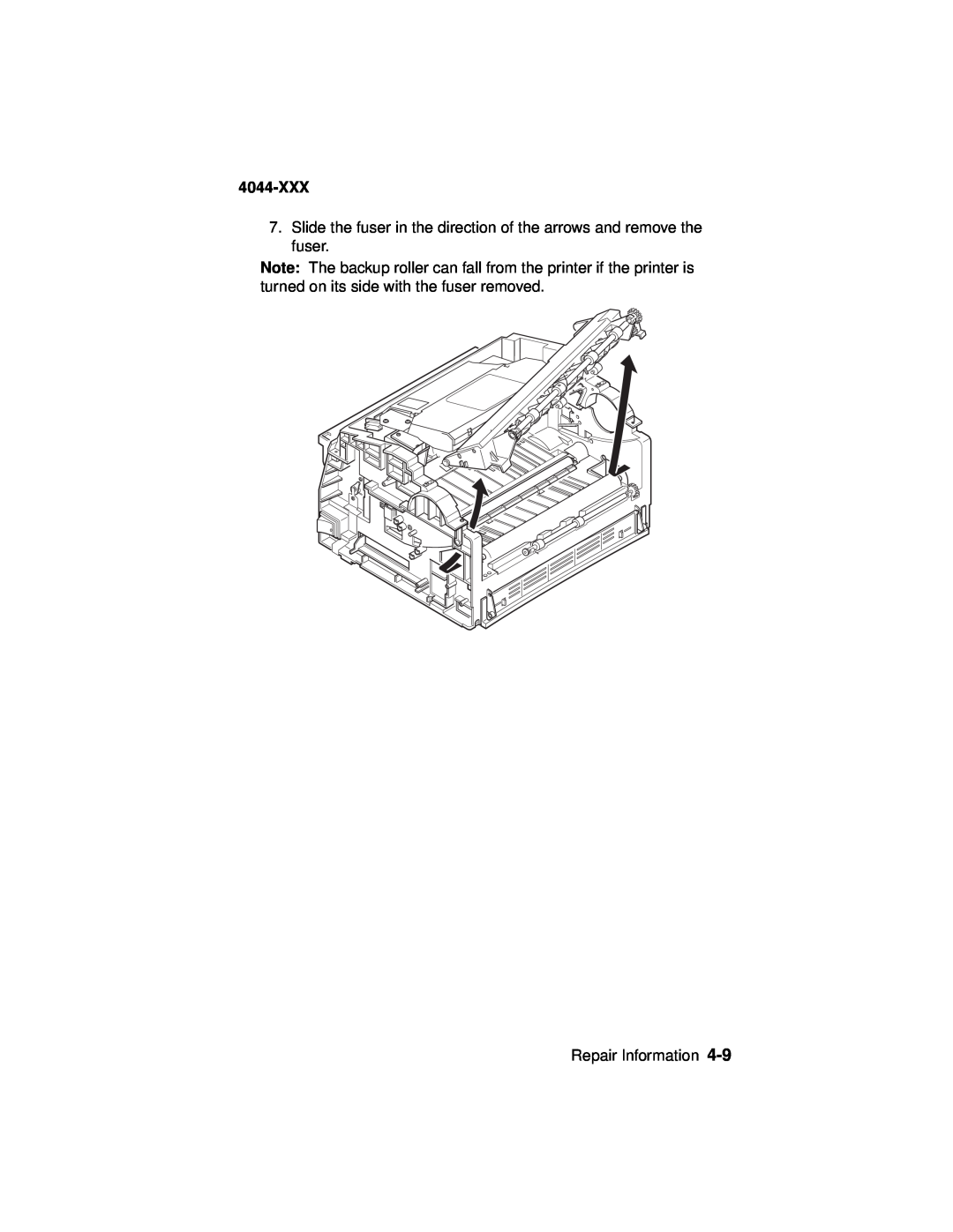Lexmark E310 manual 4044-XXX, Repair Information 