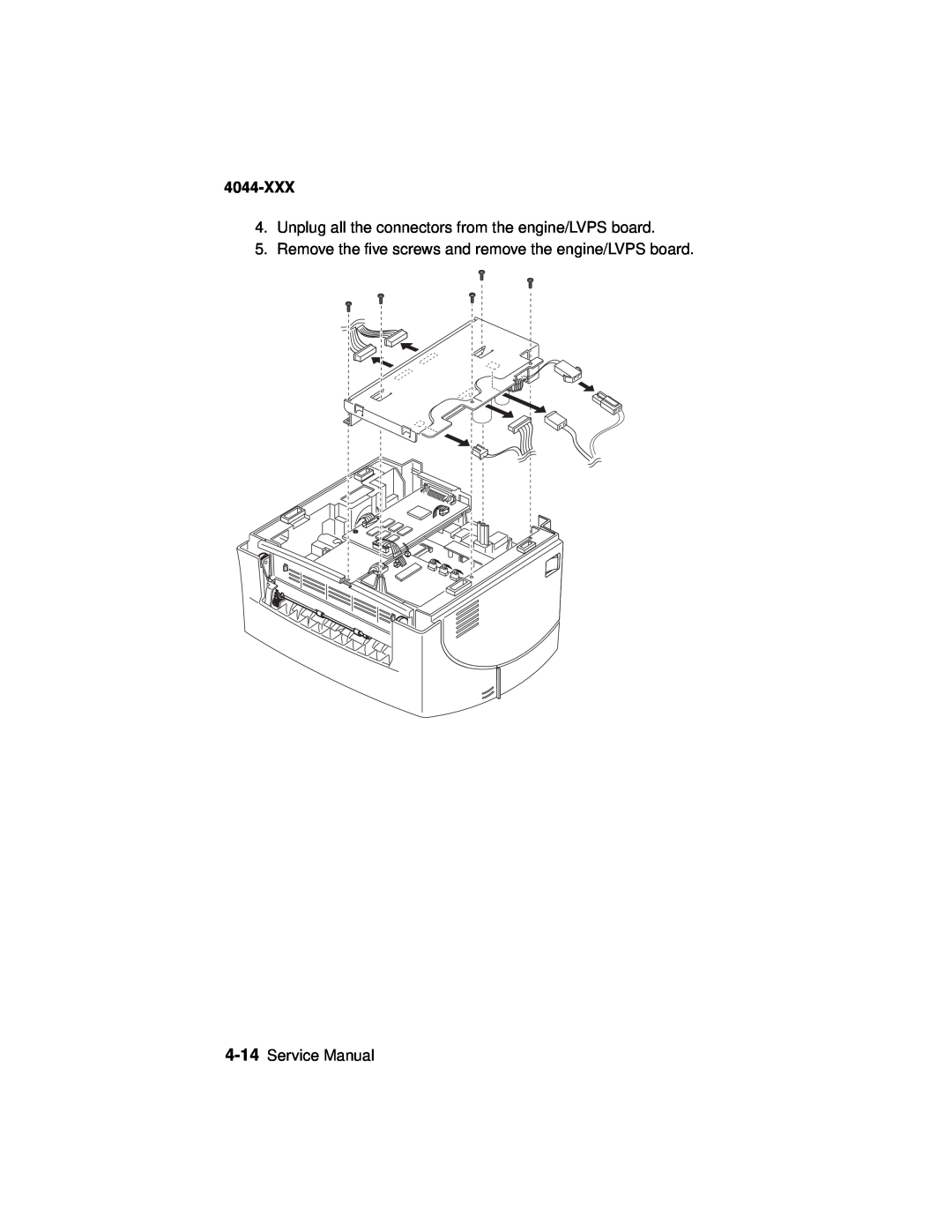Lexmark 4044-XXX, E310 manual Service Manual 