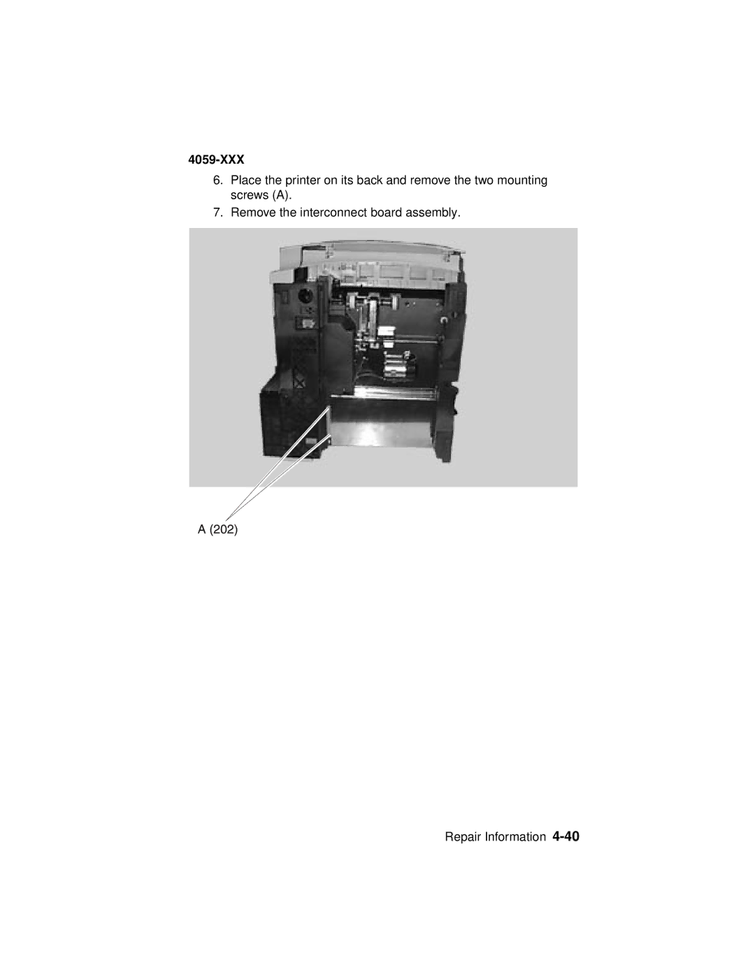 Lexmark 4059-XXX manual 