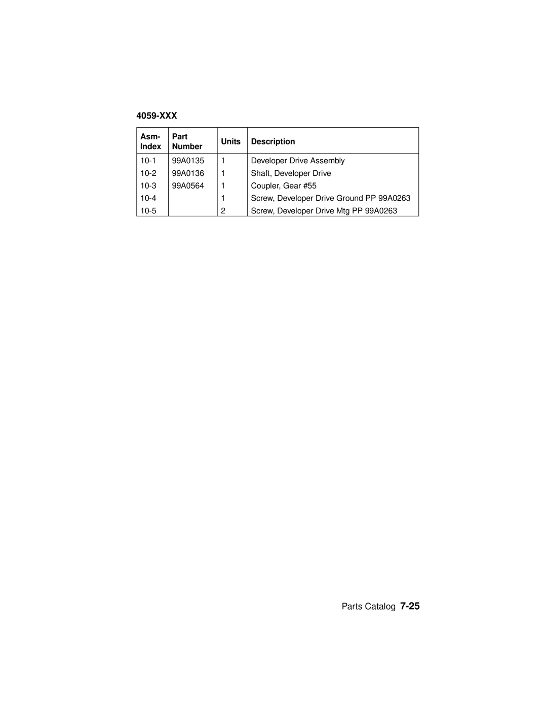 Lexmark 4059-XXX manual 