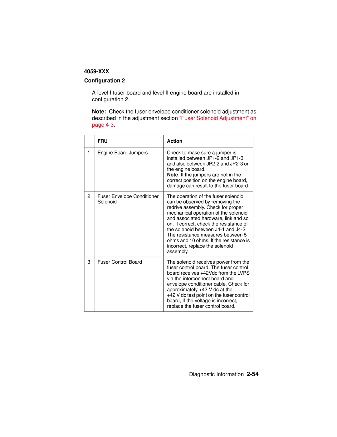 Lexmark 4059-XXX manual Correct position on the engine board 