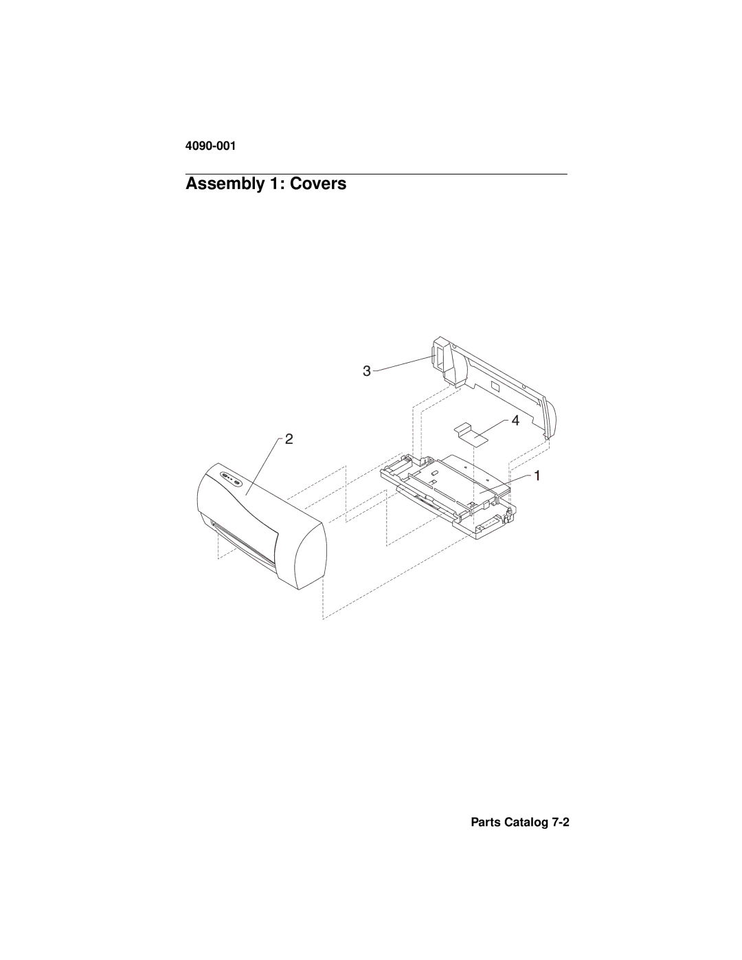 Lexmark 4090-001 manual Assembly 1 Covers 