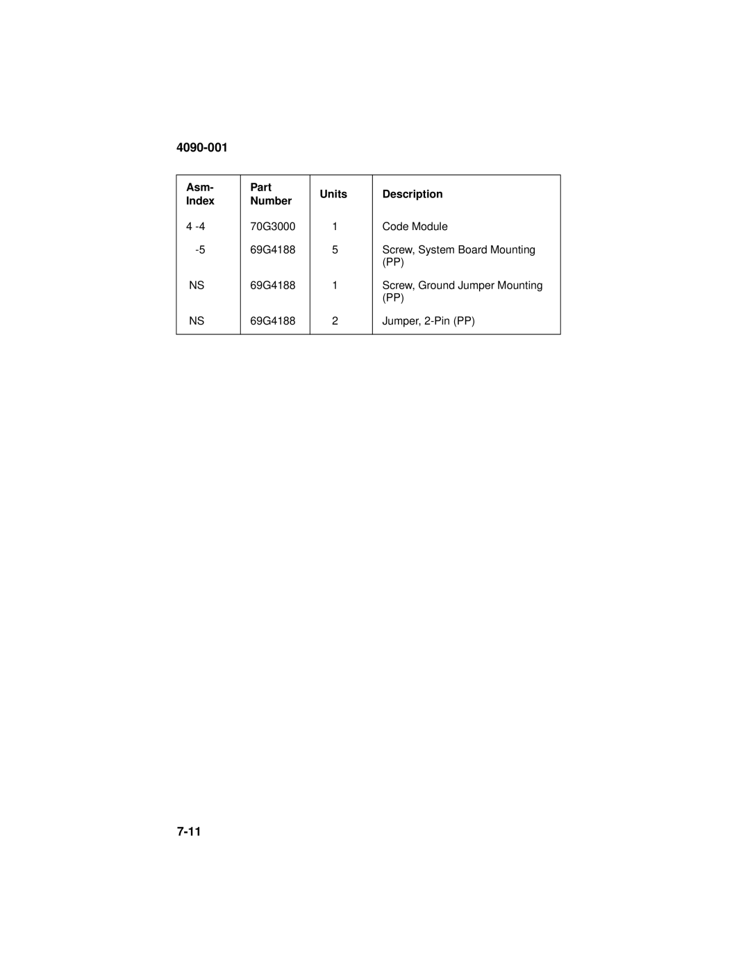 Lexmark 4090-001 manual 