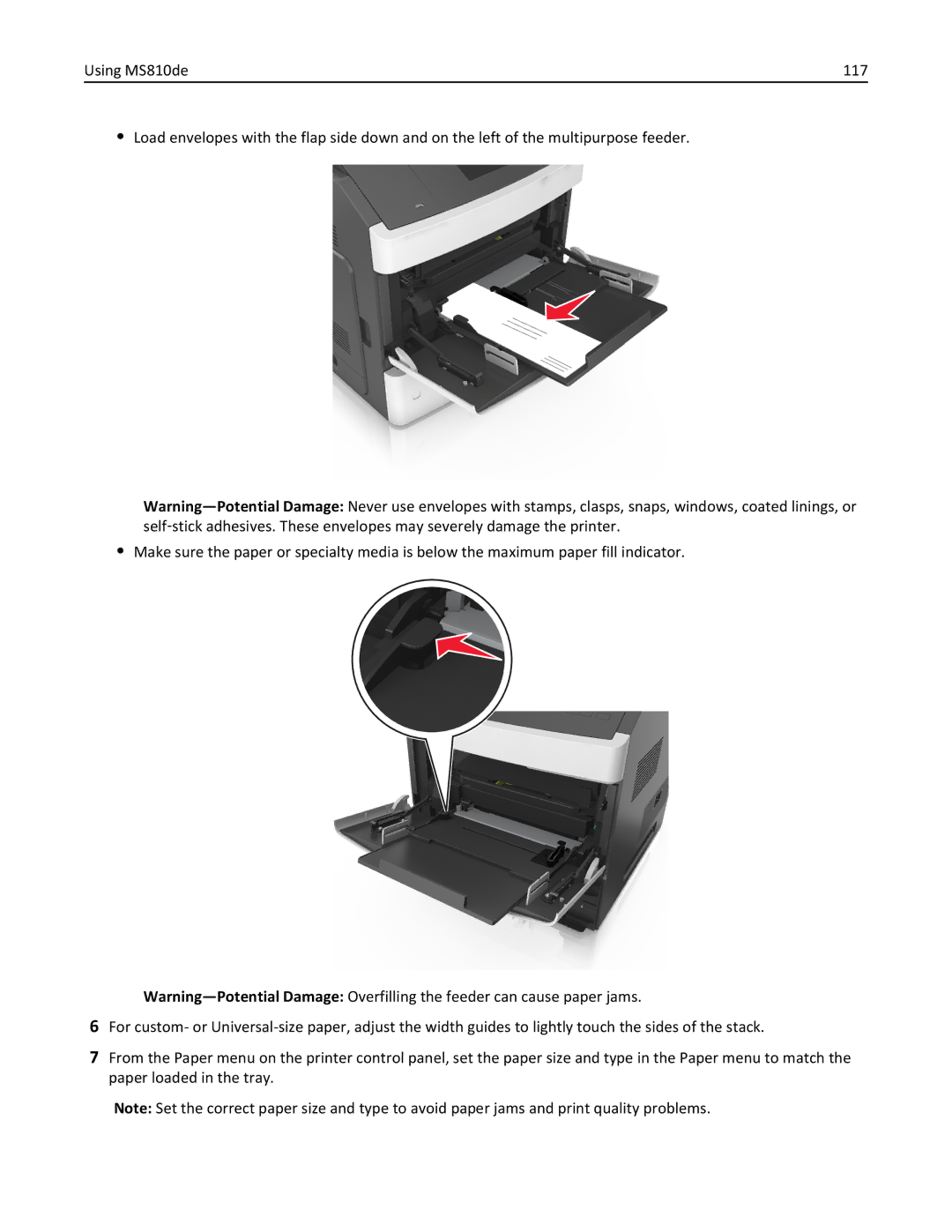 Lexmark 40G0350, 40G0110, 40G0150, 40G0440, 40G0410, 40G0210, MS810DE, MS811DTN, MS811DN, MS810DN, MS812DE, MS810DTN manual 5BXEC E 