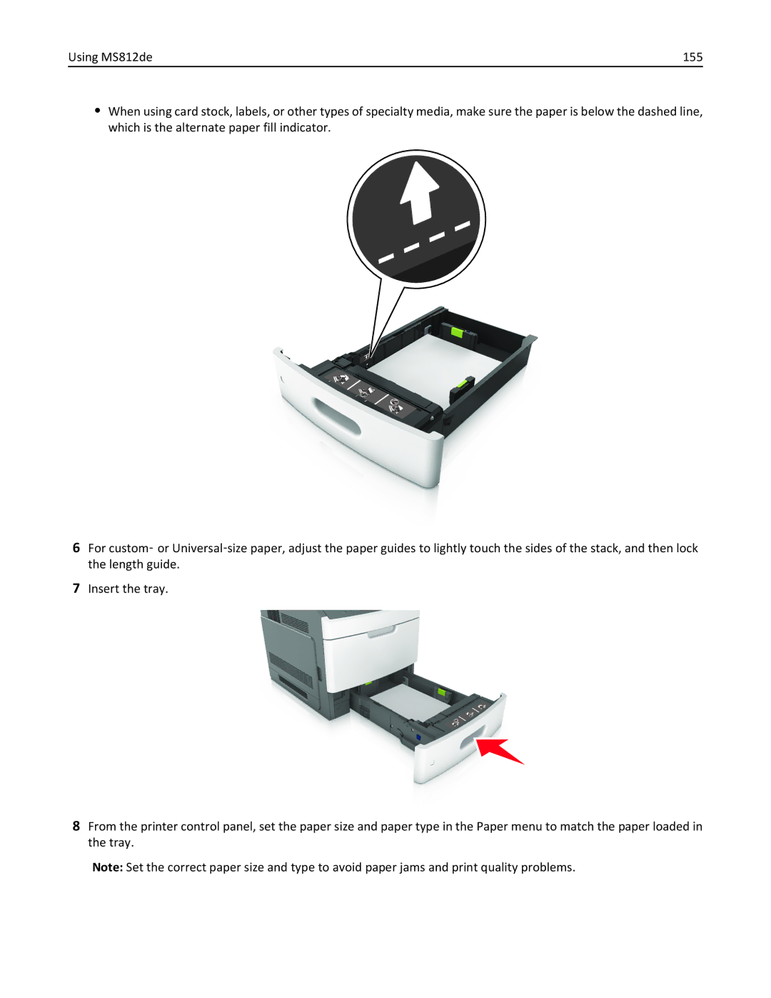 Lexmark MS810DTN, 40G0350, 40G0110, 40G0150, 40G0440, 40G0410, 40G0210, MS810DE, MS811DTN, MS811DN, MS810DN, MS812DE manual 