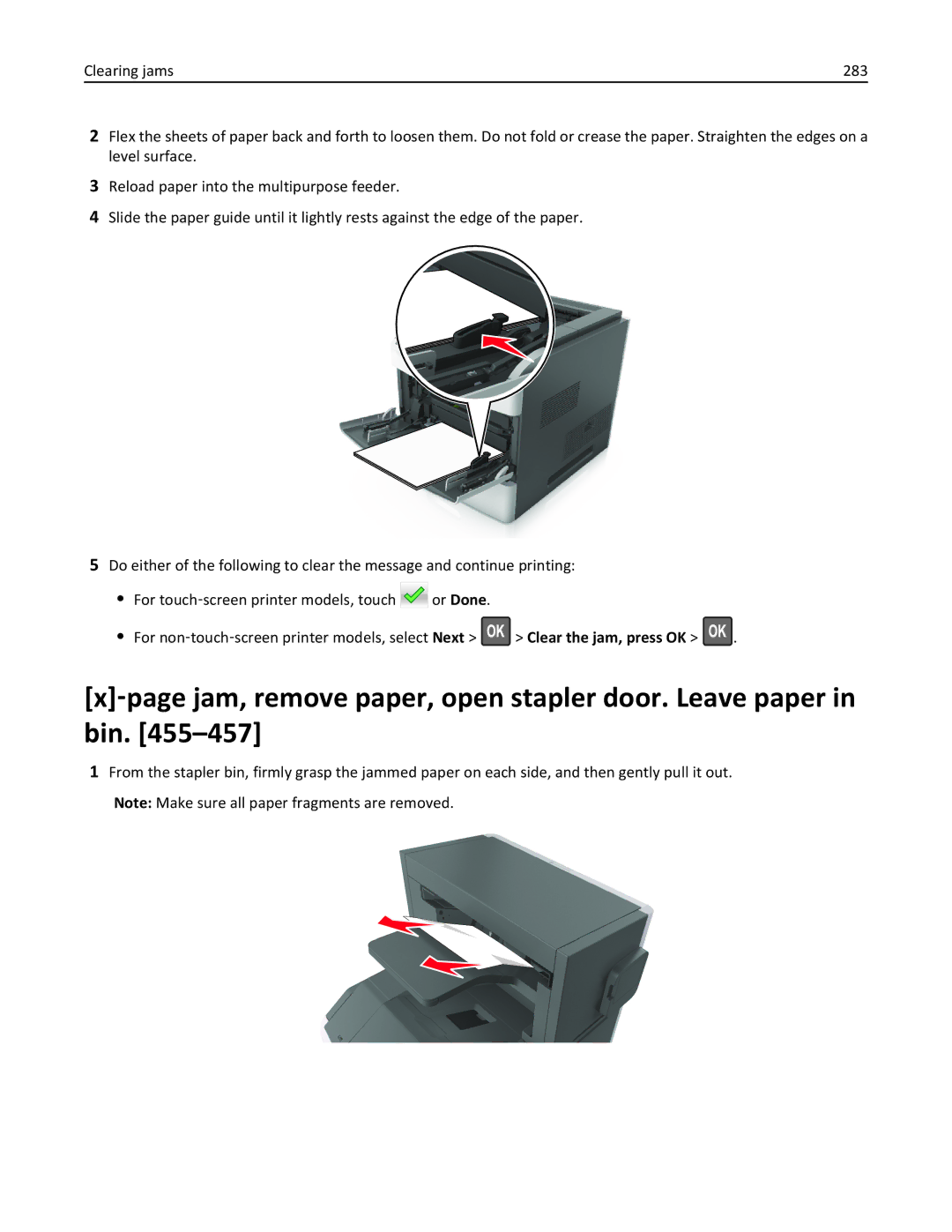 Lexmark 40G0350, 40G0110, 40G0150, 40G0440, 40G0410, 40G0210, MS810DE, MS811DTN, MS811DN, MS810DN, MS812DE, MS810DTN manual 