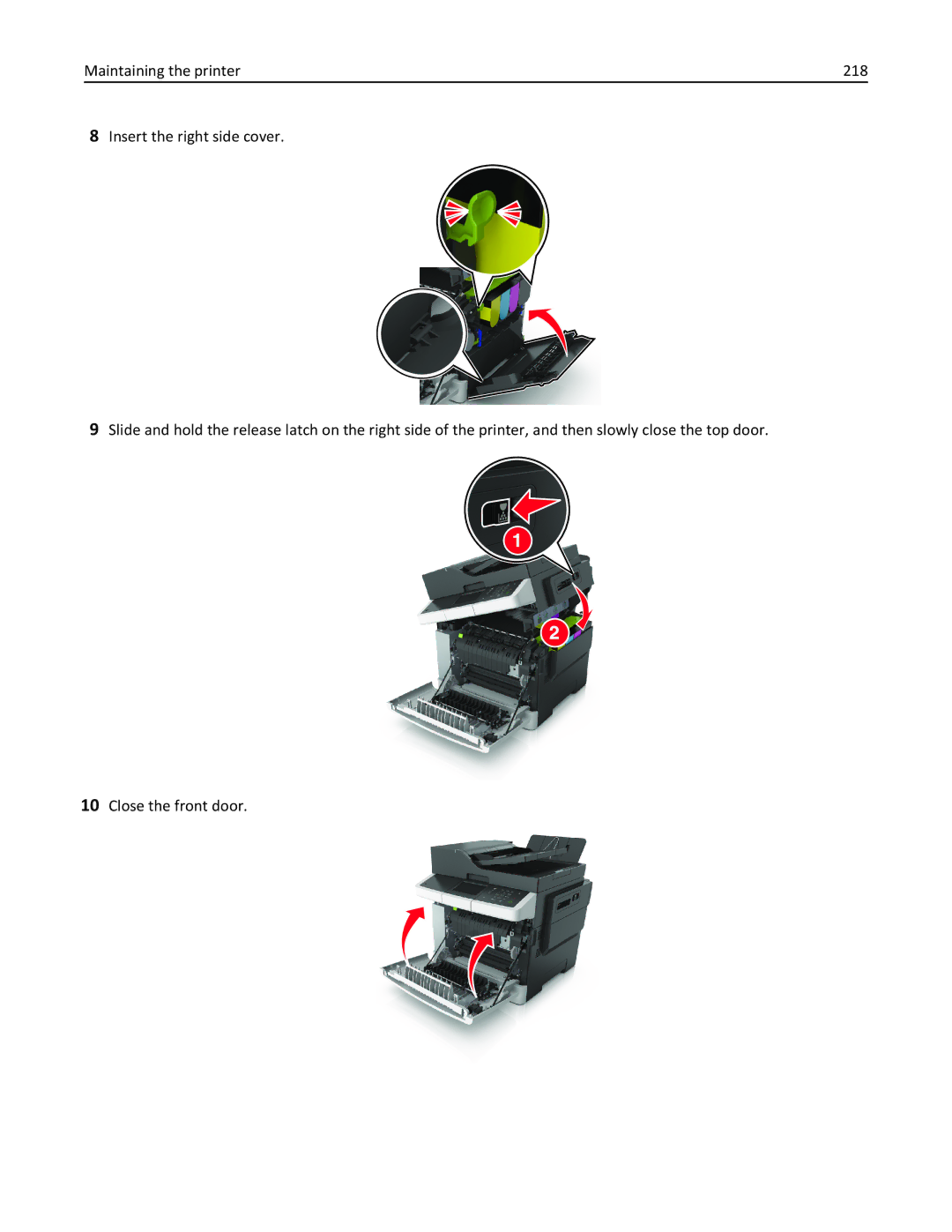 Lexmark CX410, 415, 28D0550, 28D0500, 22ZT157 manual 