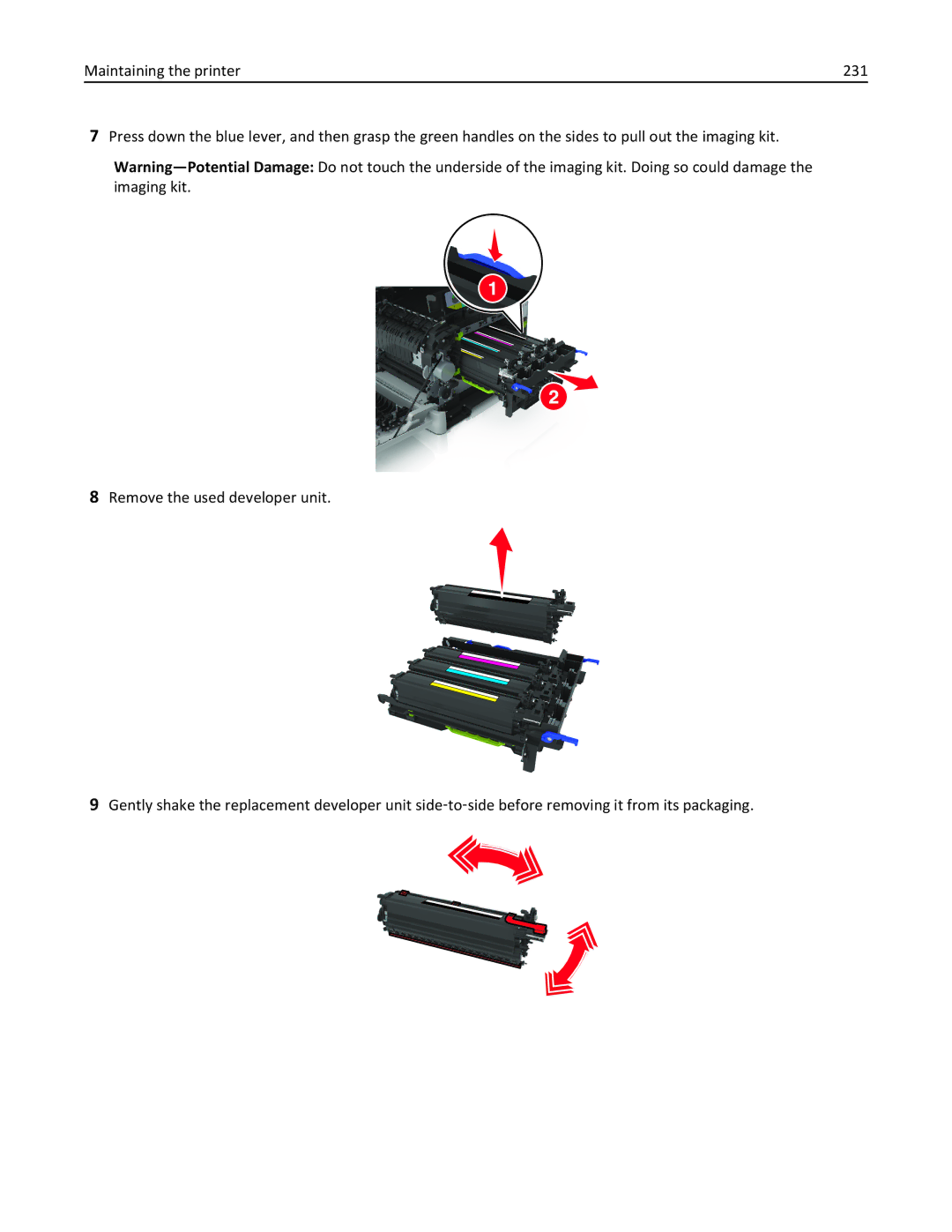 Lexmark 28D0550, 415, 28D0500, CX410, 22ZT157 manual 