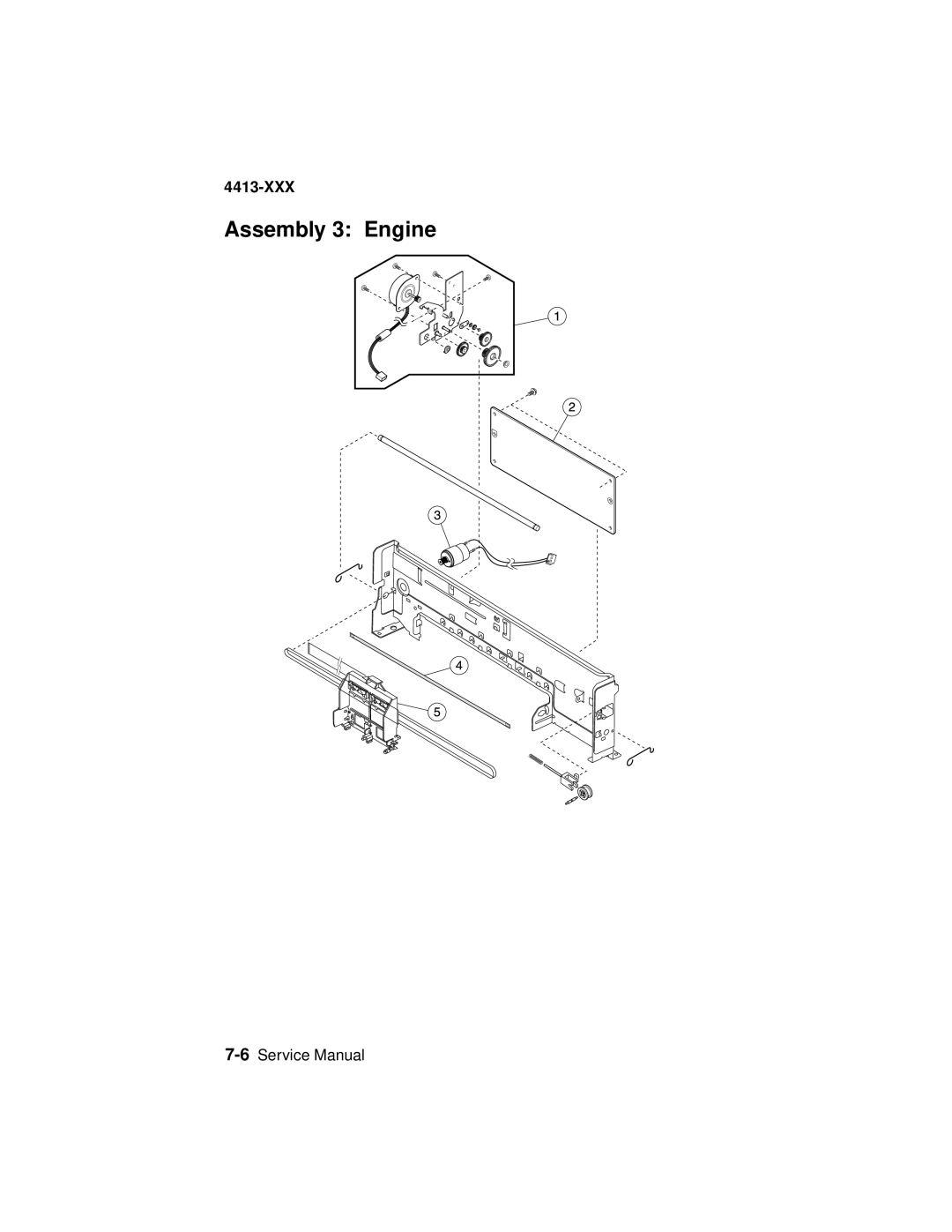 Lexmark 4200 Series manual Assembly 3 Engine 