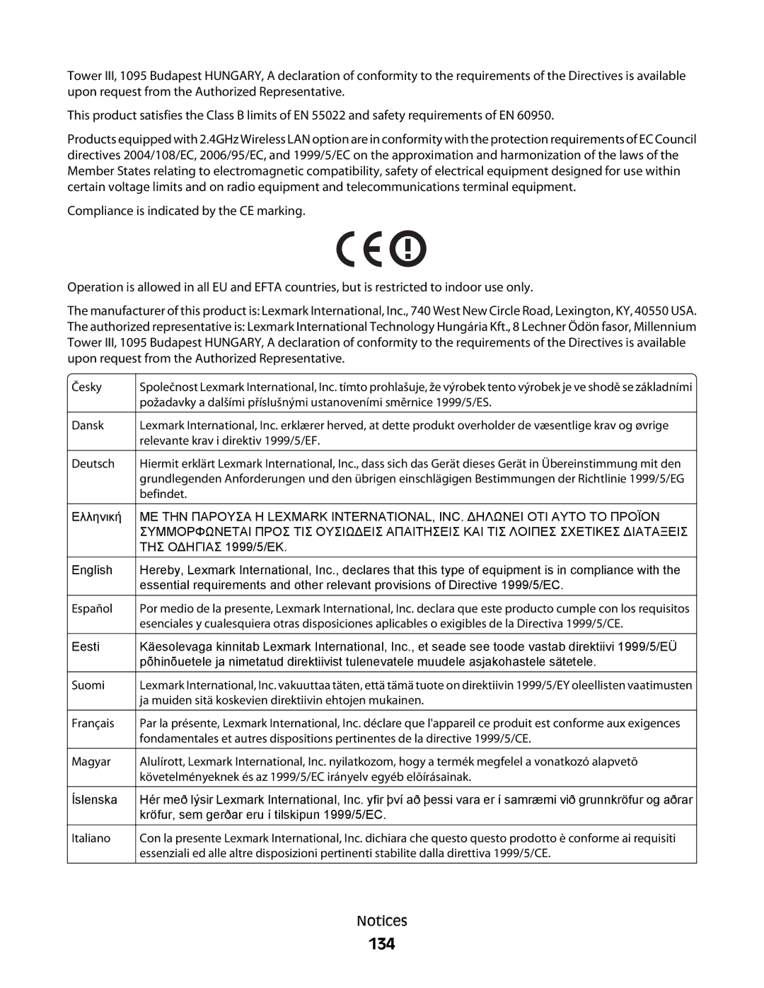 Lexmark 430, 420 manual 134 