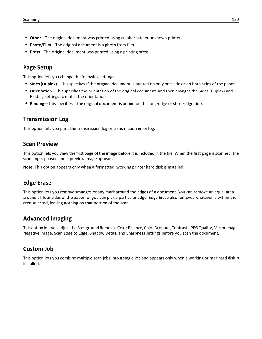 Lexmark 436 manual Setup 