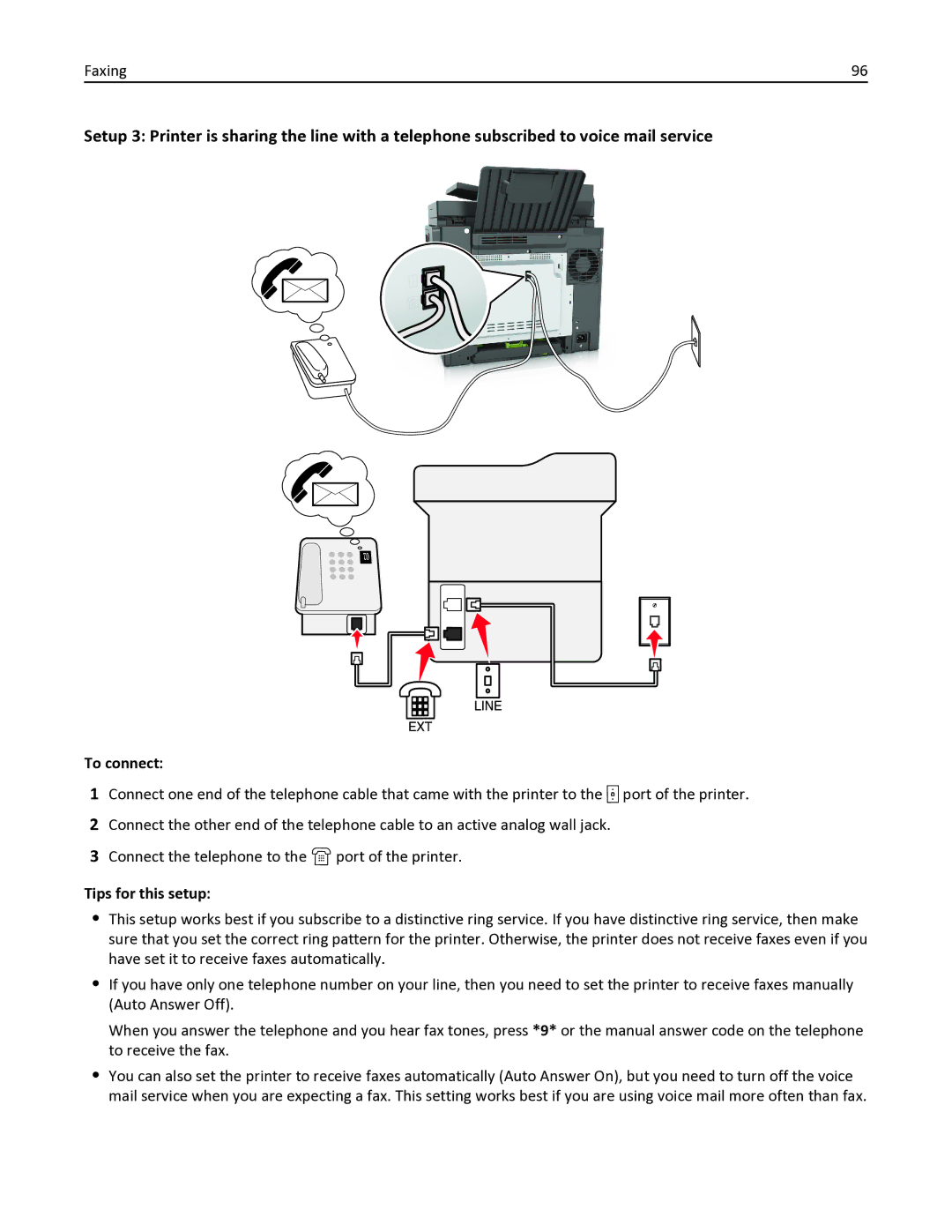 Lexmark 436 manual To connect 