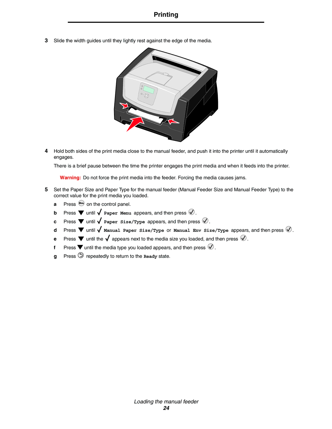 Lexmark 450dn manual Printing 