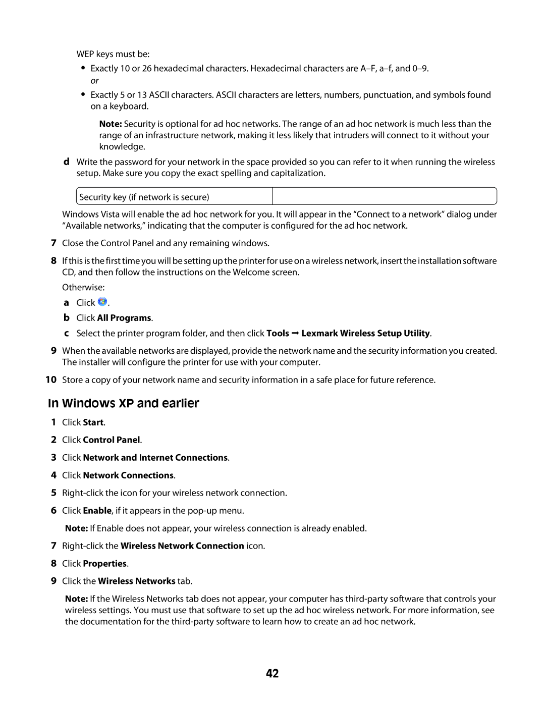 Lexmark 4600 Series manual Click All Programs 