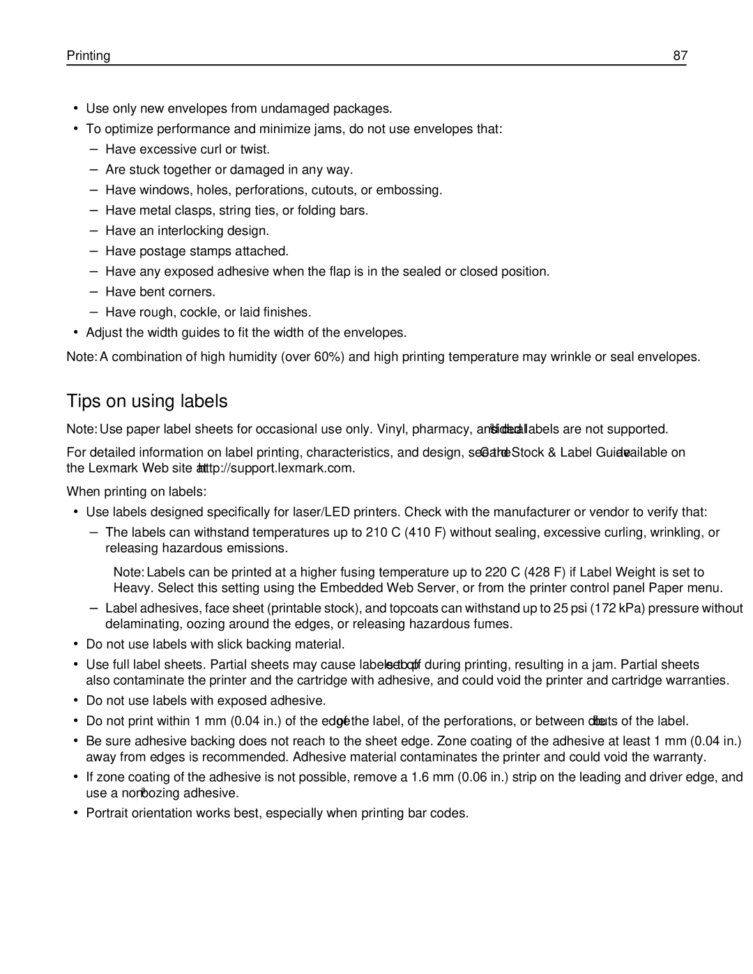 Lexmark 47B0002 manual 