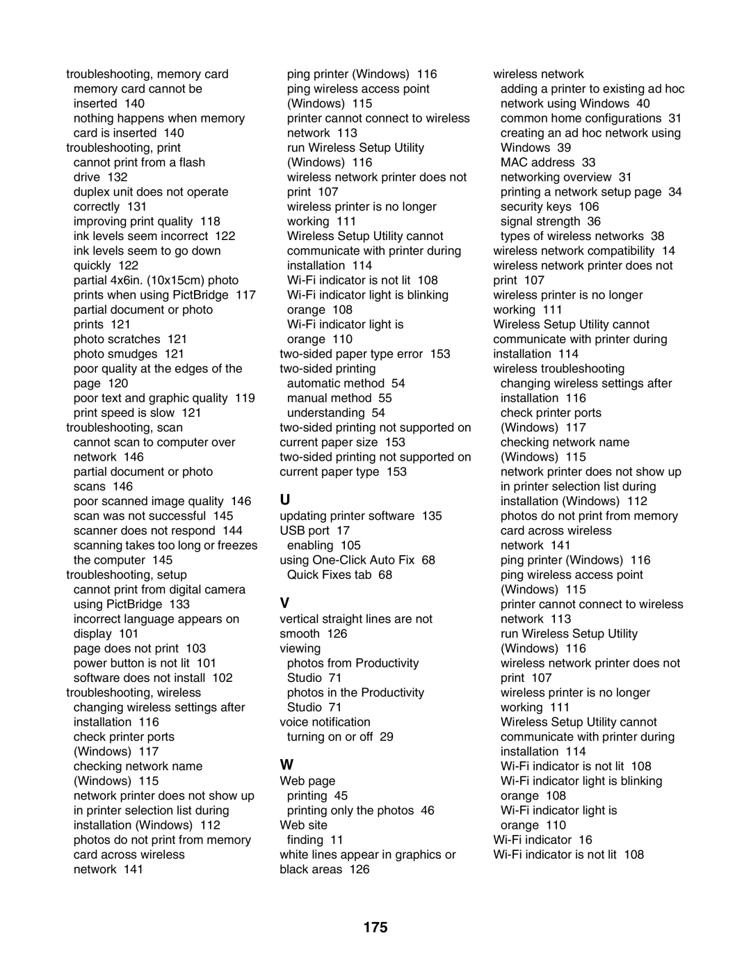 Lexmark 4800 Series manual 175 