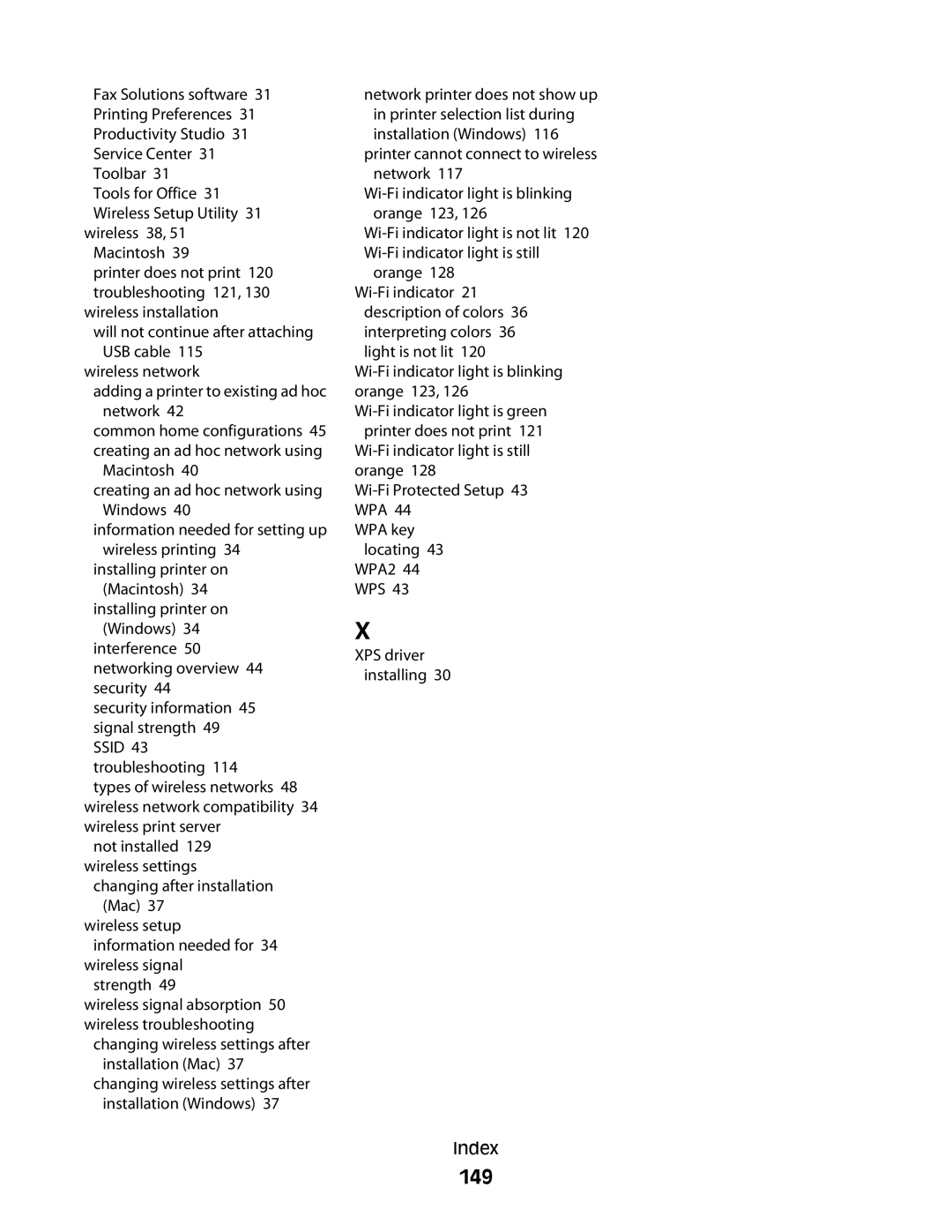 Lexmark 4900 Series manual 149 