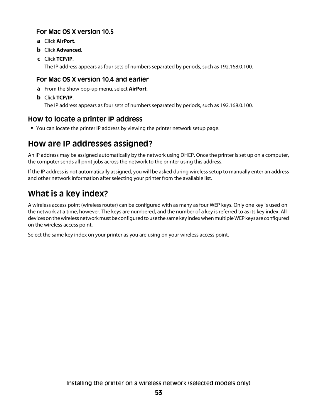 Lexmark 4900 Series manual 