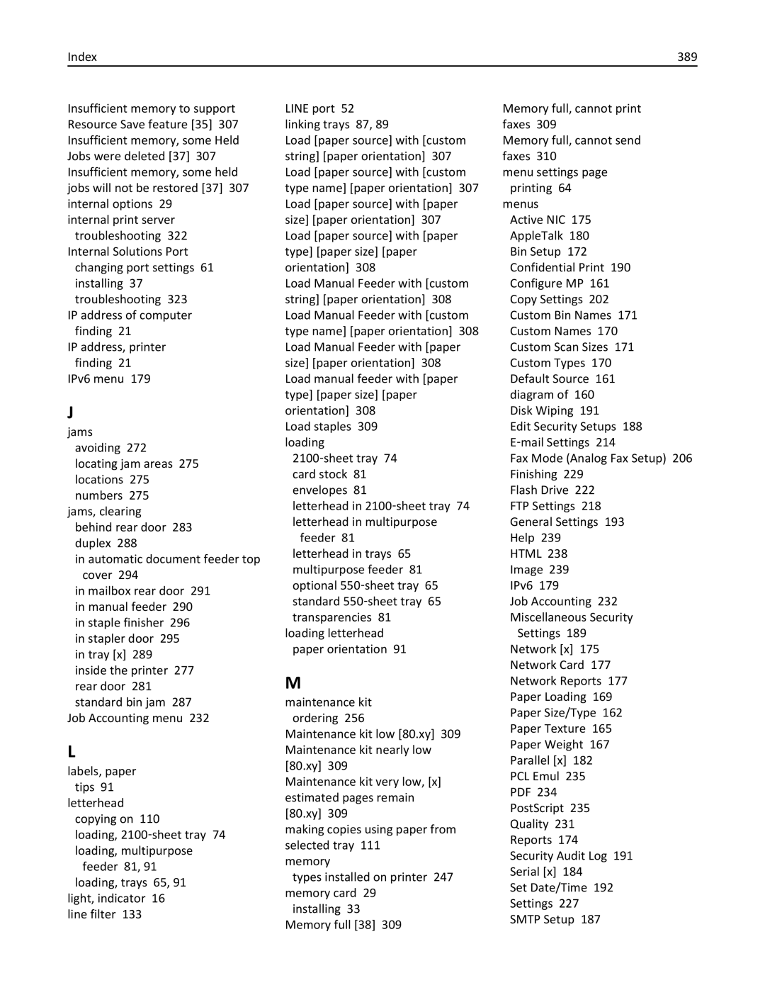 Lexmark 896, 496, 696 manual 