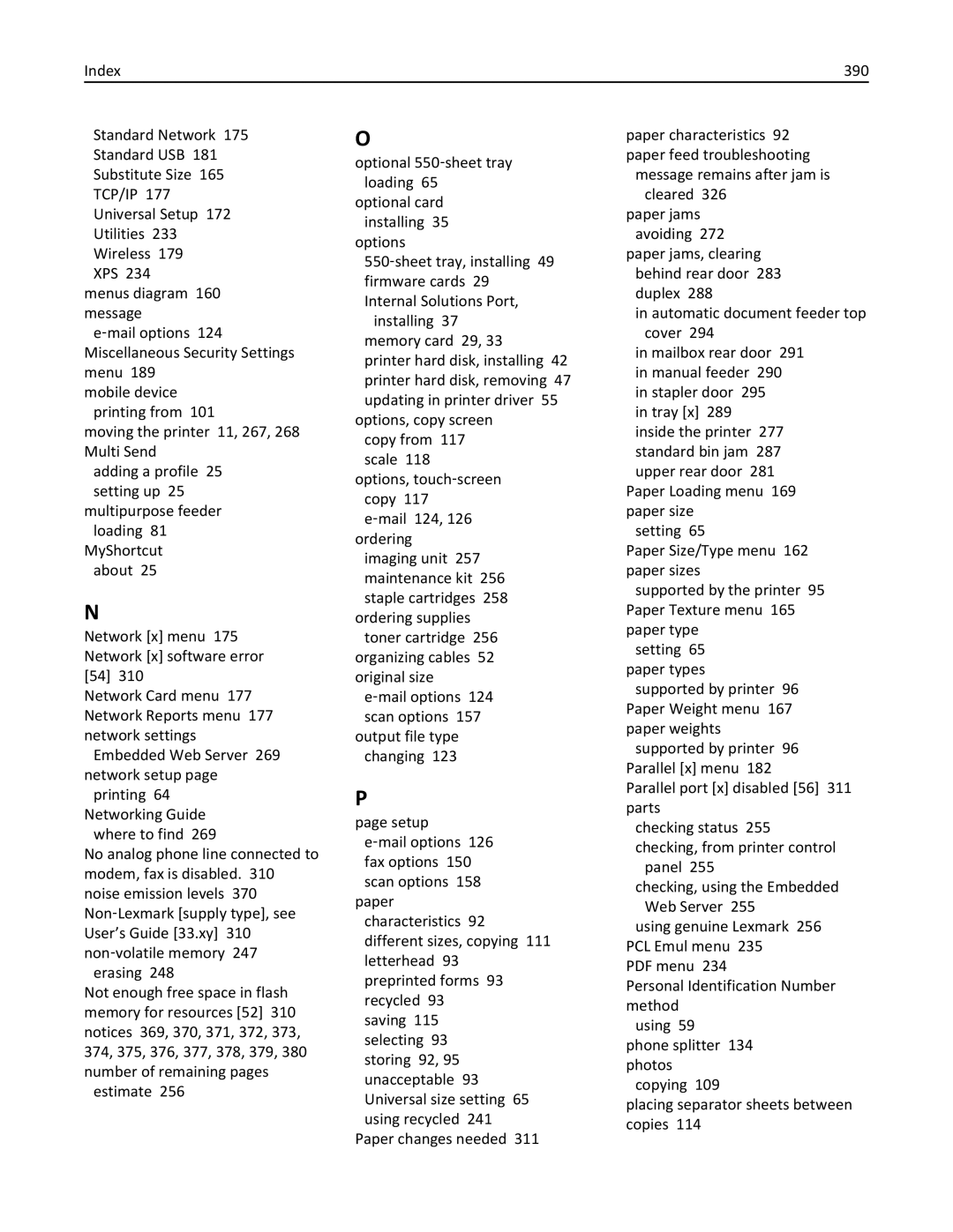 Lexmark 496, 696, 896 manual 