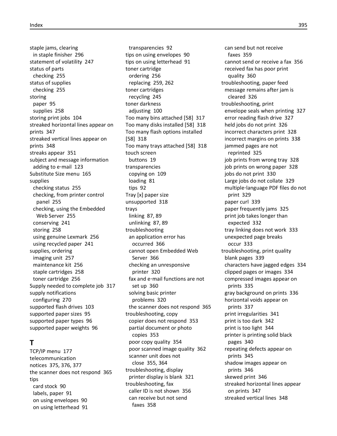 Lexmark 896, 496, 696 manual 