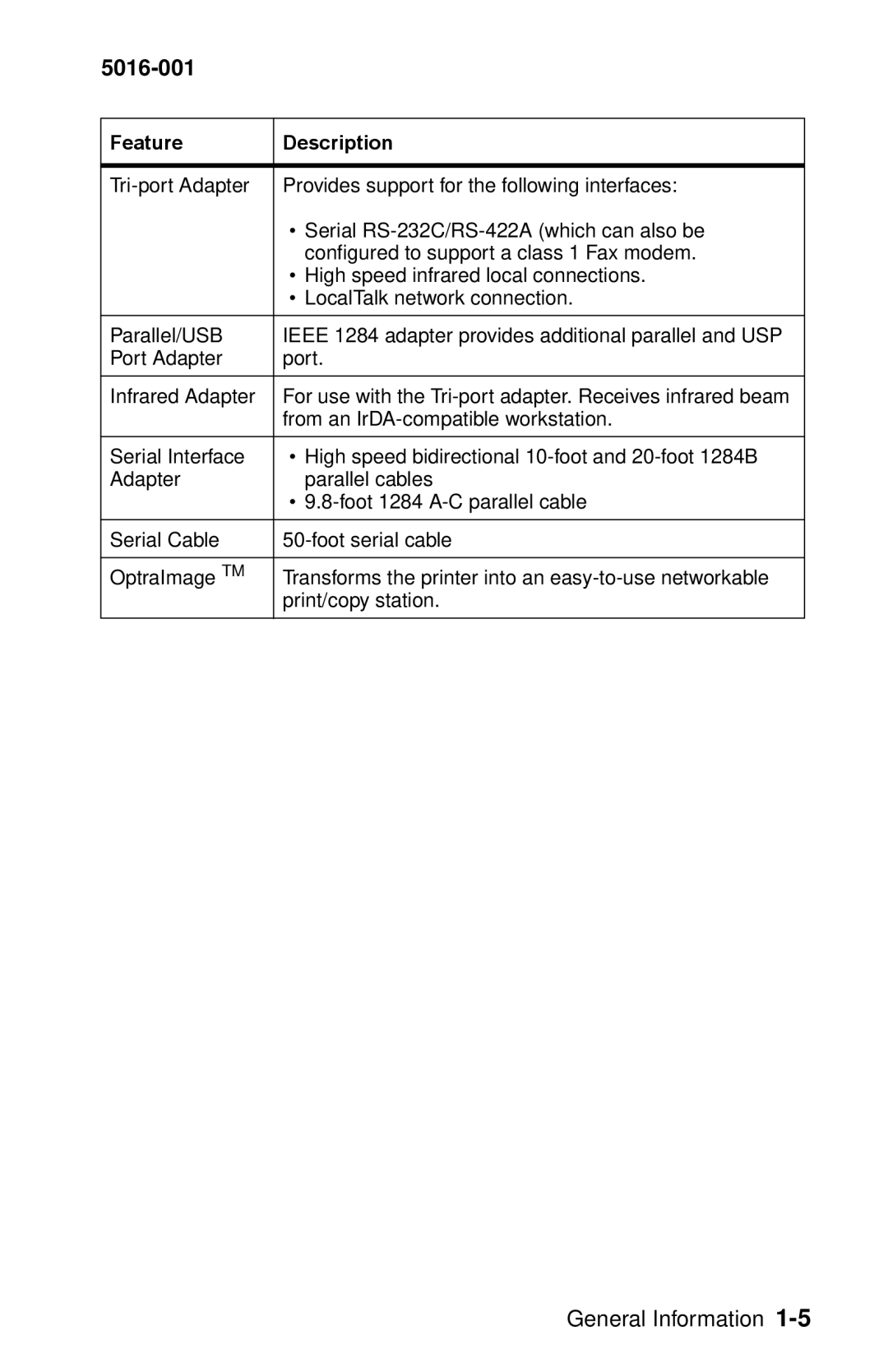 Lexmark 5016-001 manual From an IrDA-compatible workstation 