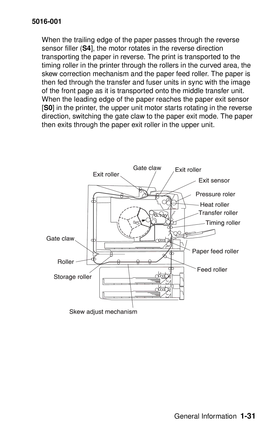 Lexmark 5016-001 manual 