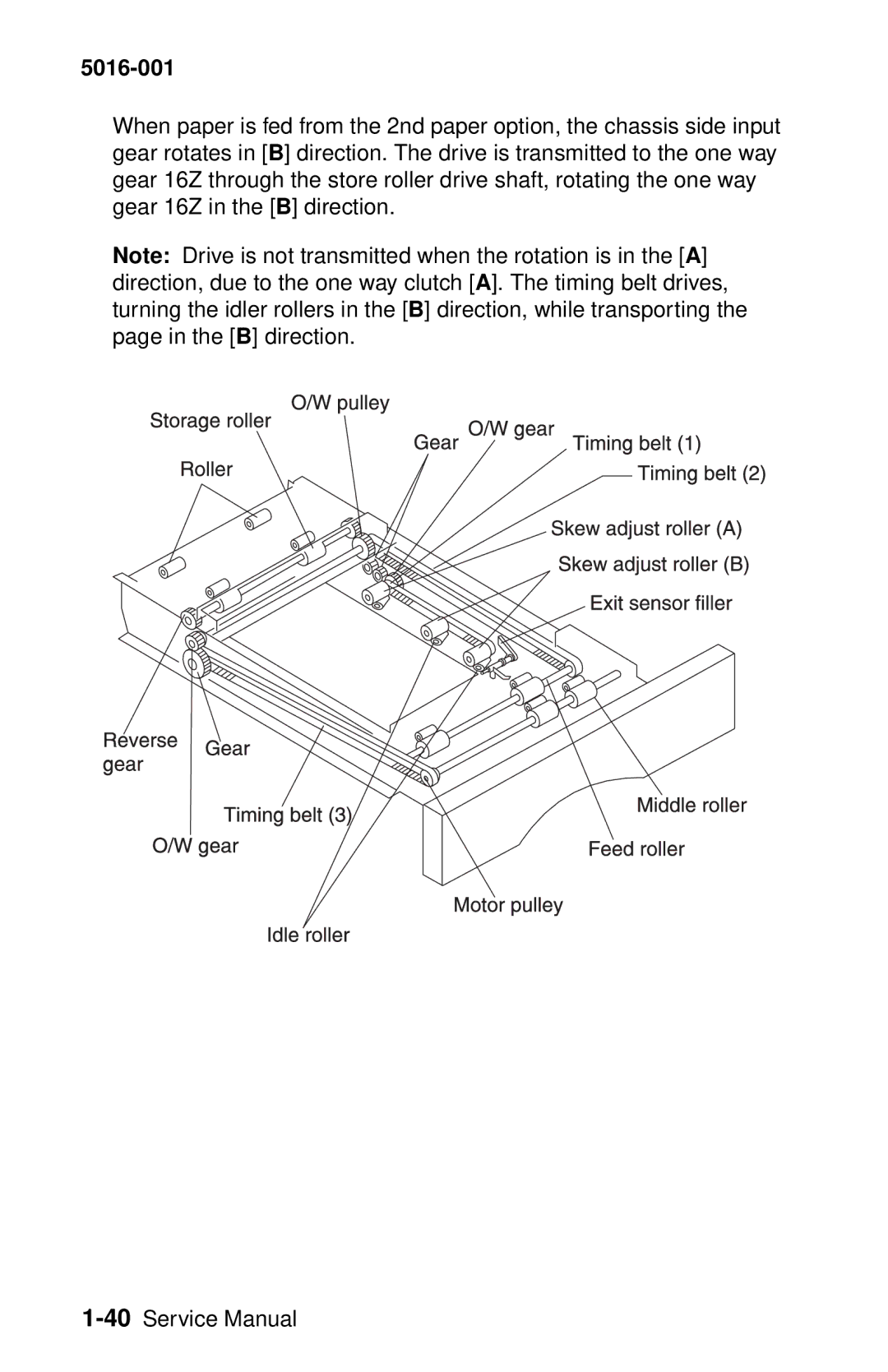 Lexmark 5016-001 manual 