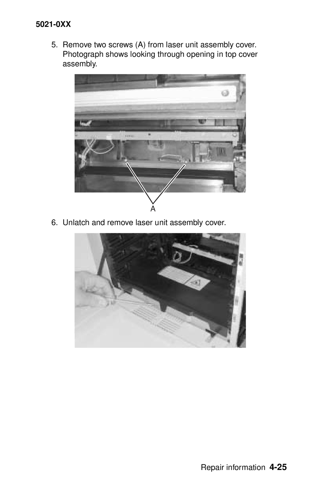 Lexmark 5021-0XX manual 