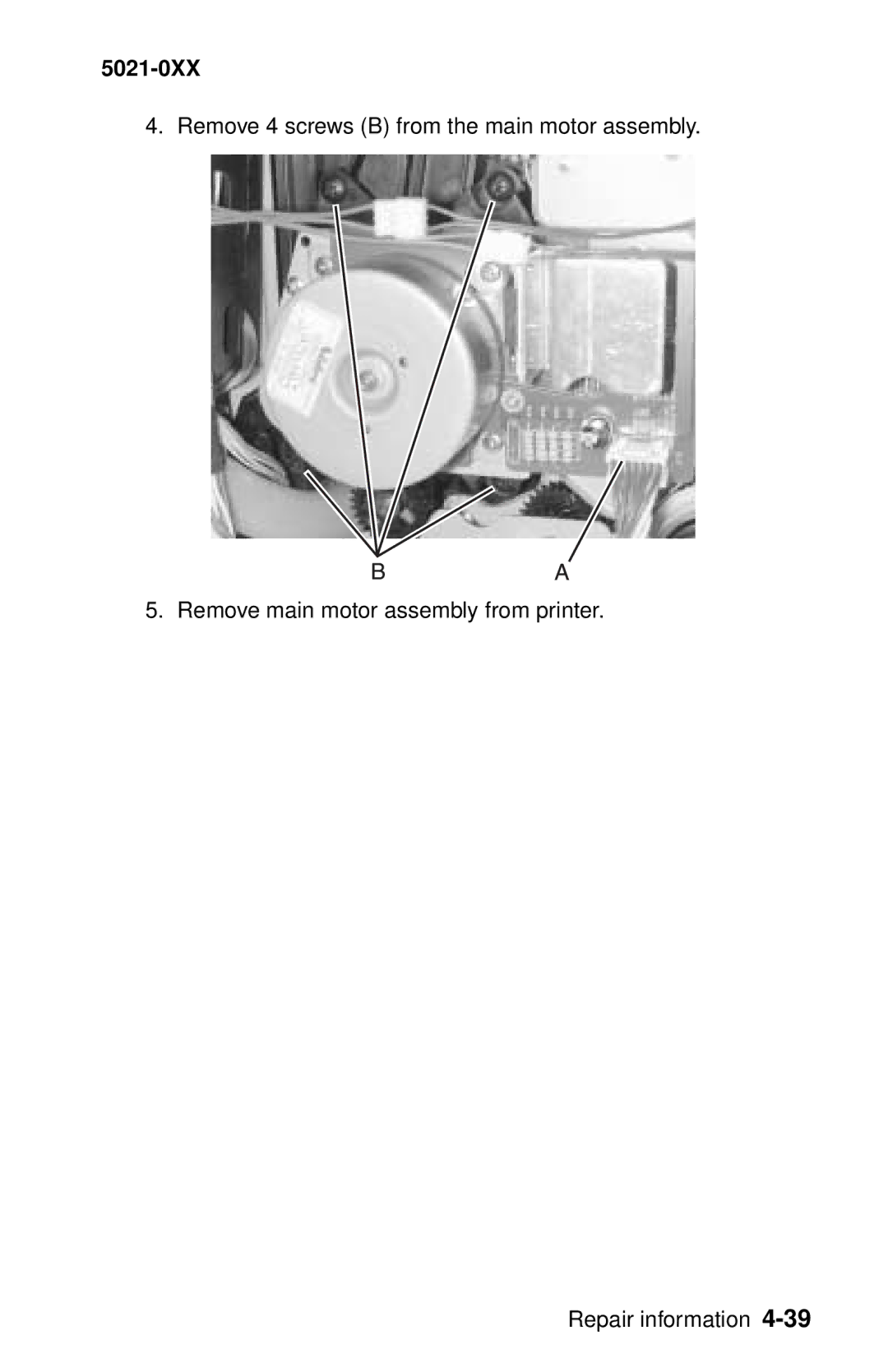 Lexmark 5021-0XX manual 