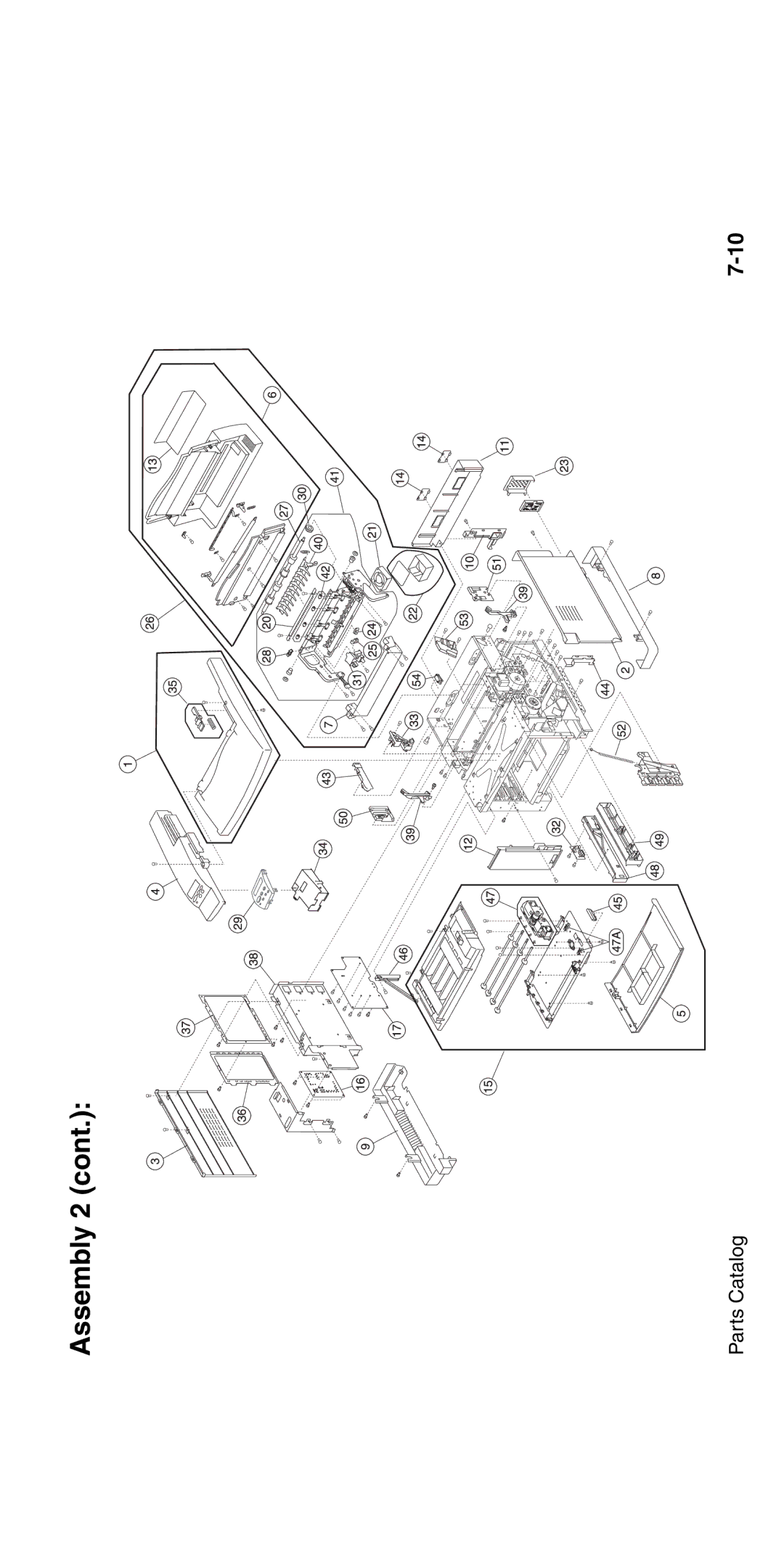 Lexmark 5024-001 manual Assembly 2 