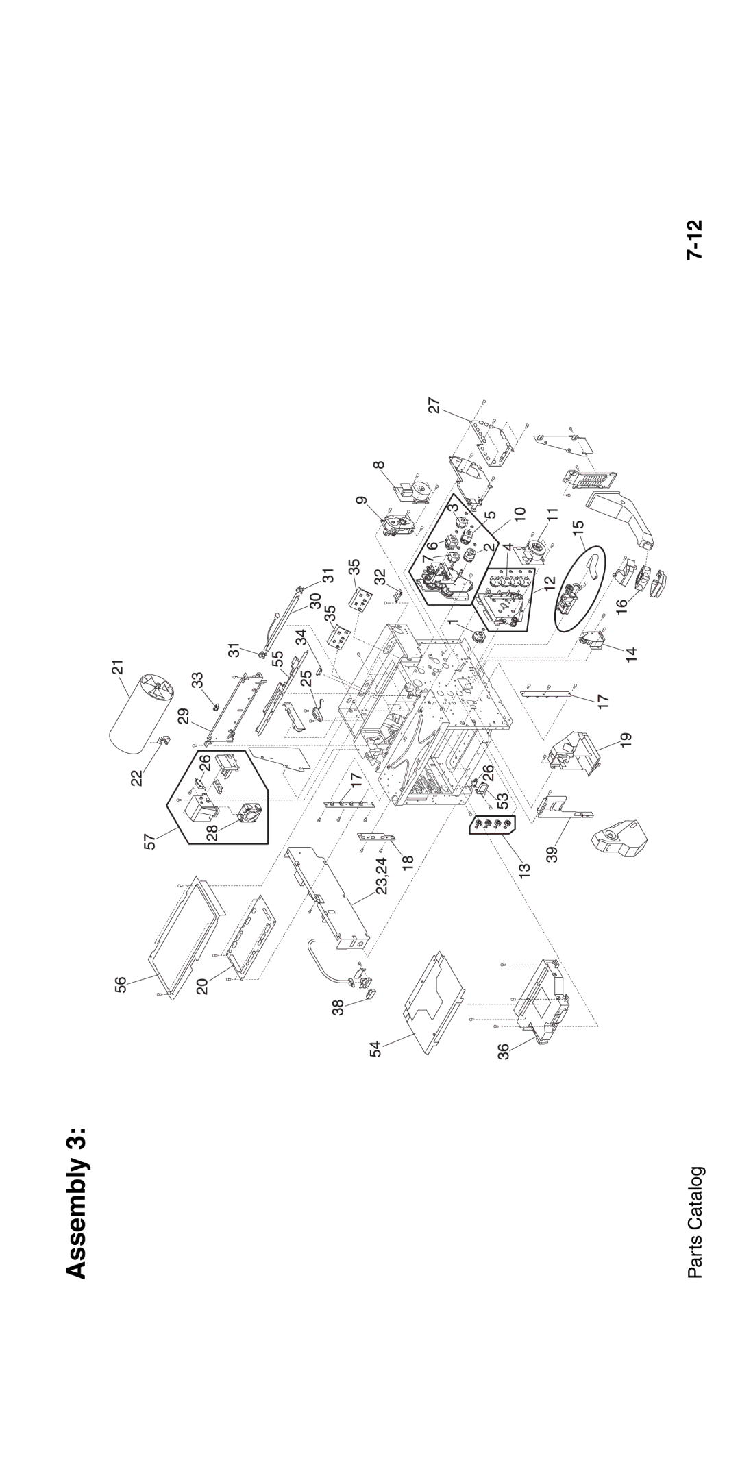 Lexmark 5024-001 manual Assembly 