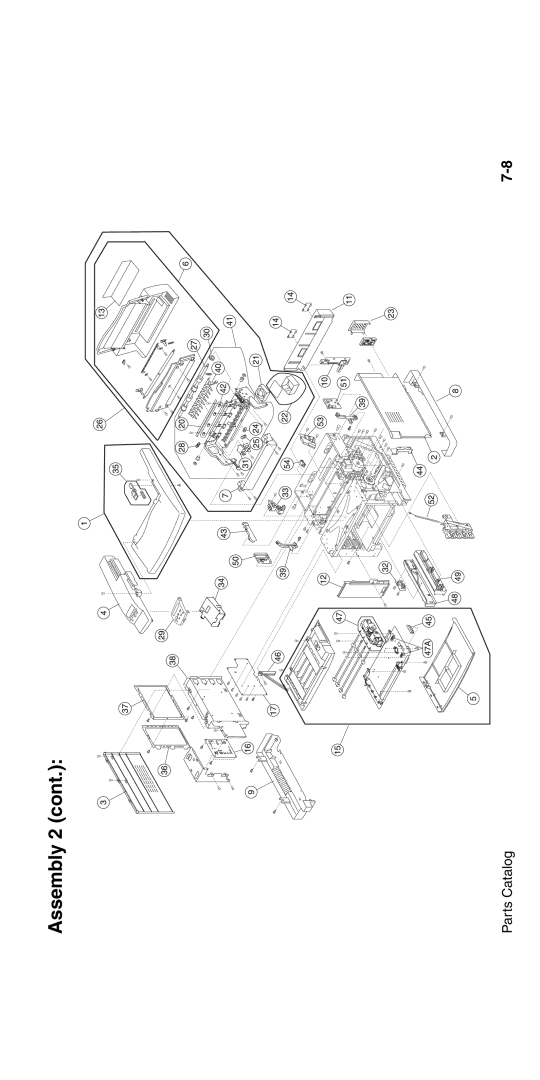 Lexmark 5024-001 manual Assembly 2 