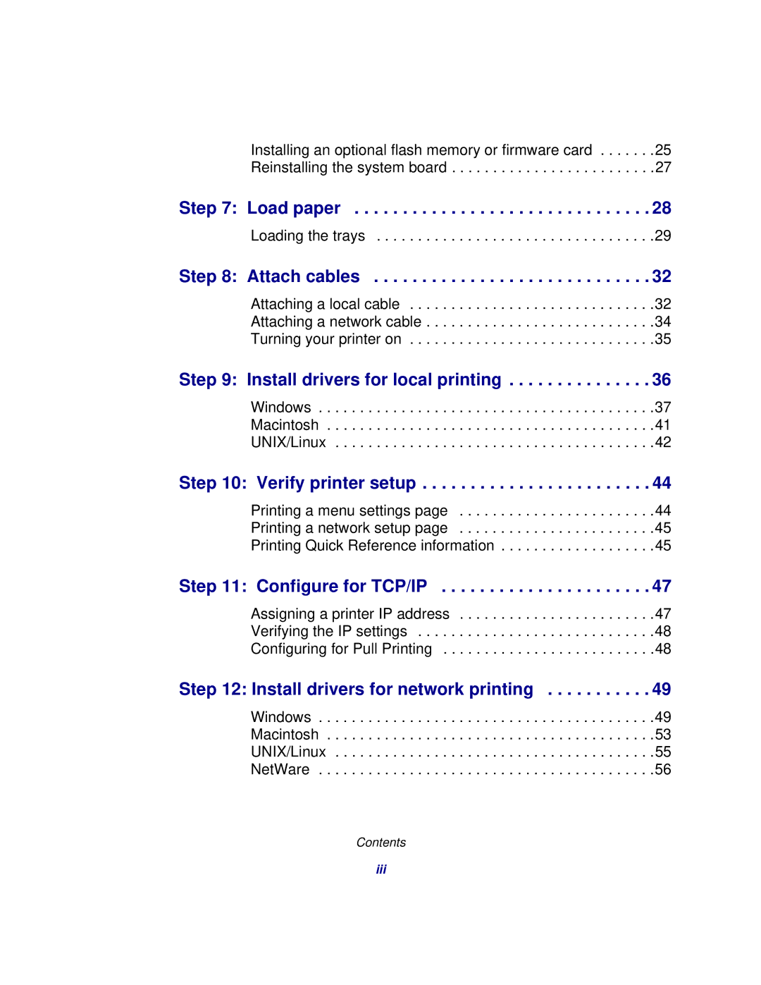 Lexmark 510 setup guide Load paper 