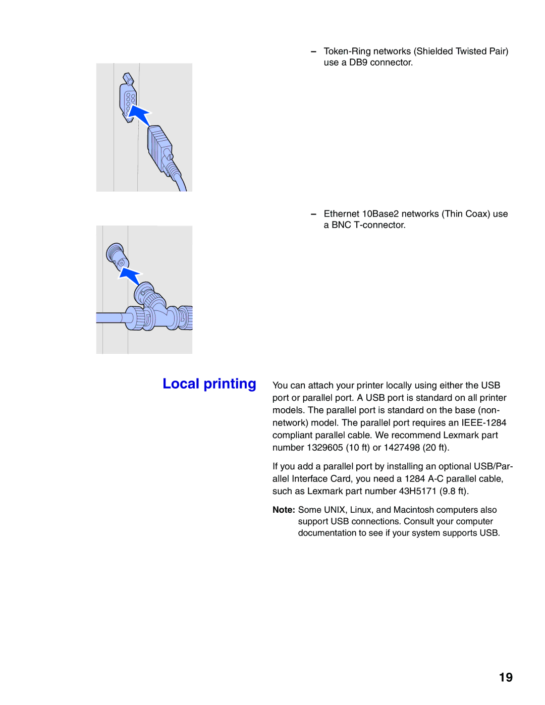 Lexmark 522 setup guide 