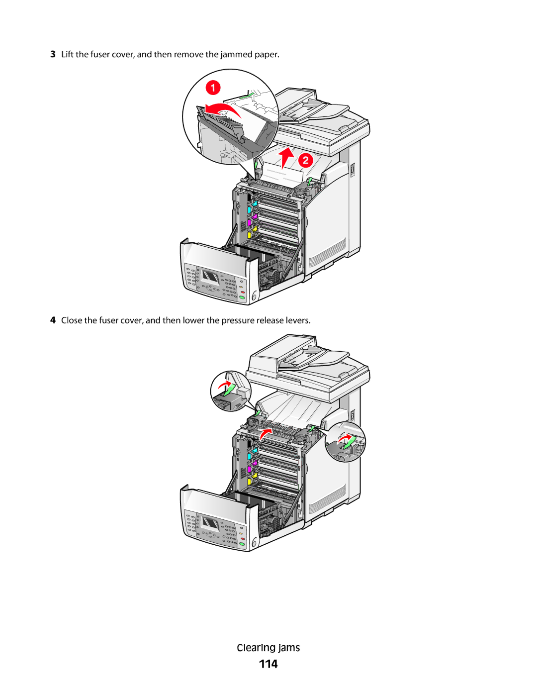 Lexmark 560n manual 114 