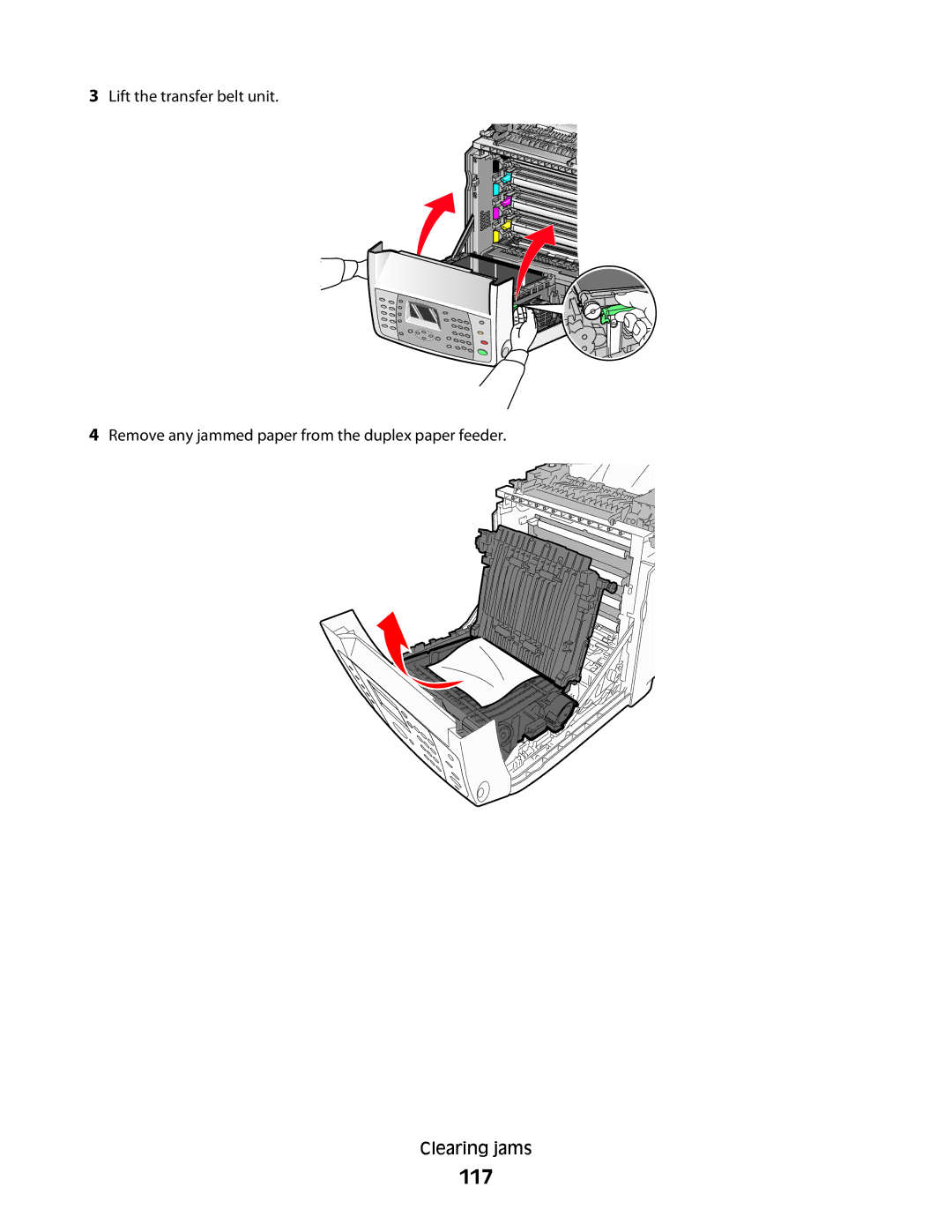 Lexmark 560n manual 117 