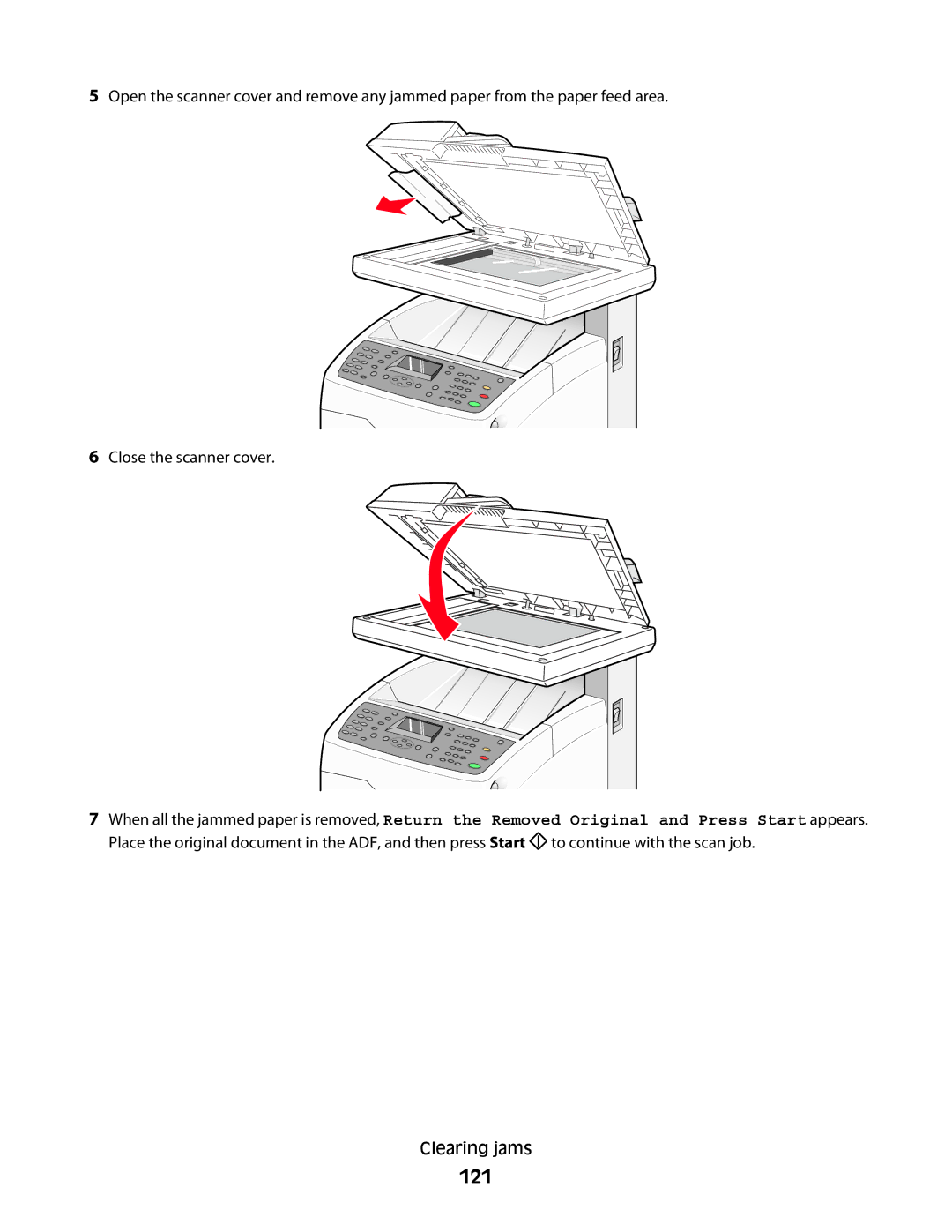 Lexmark 560n manual 121 