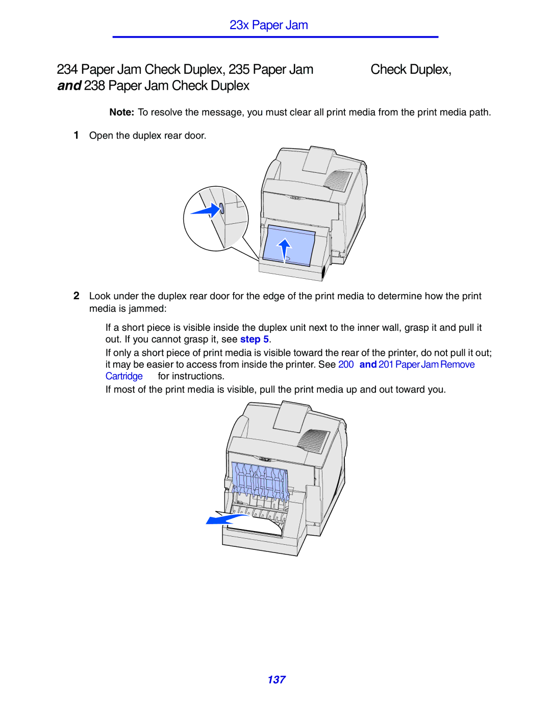 Lexmark 630 manual 137 