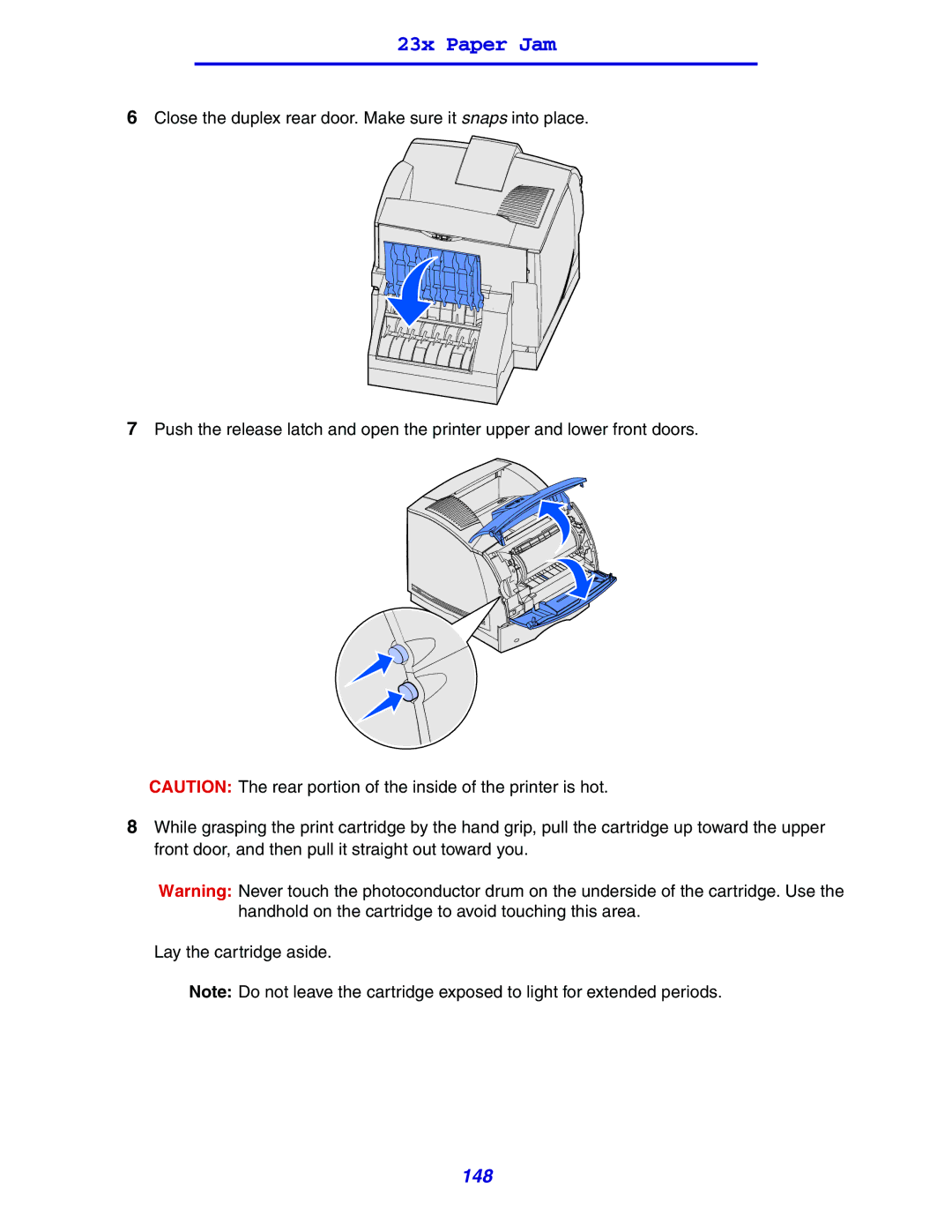 Lexmark 630 manual 148 