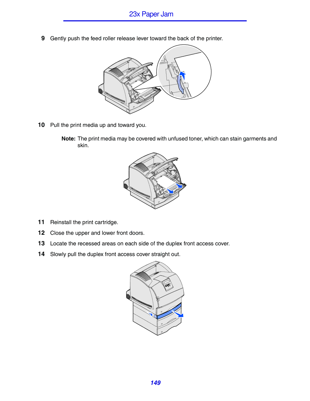 Lexmark 630 manual 149 