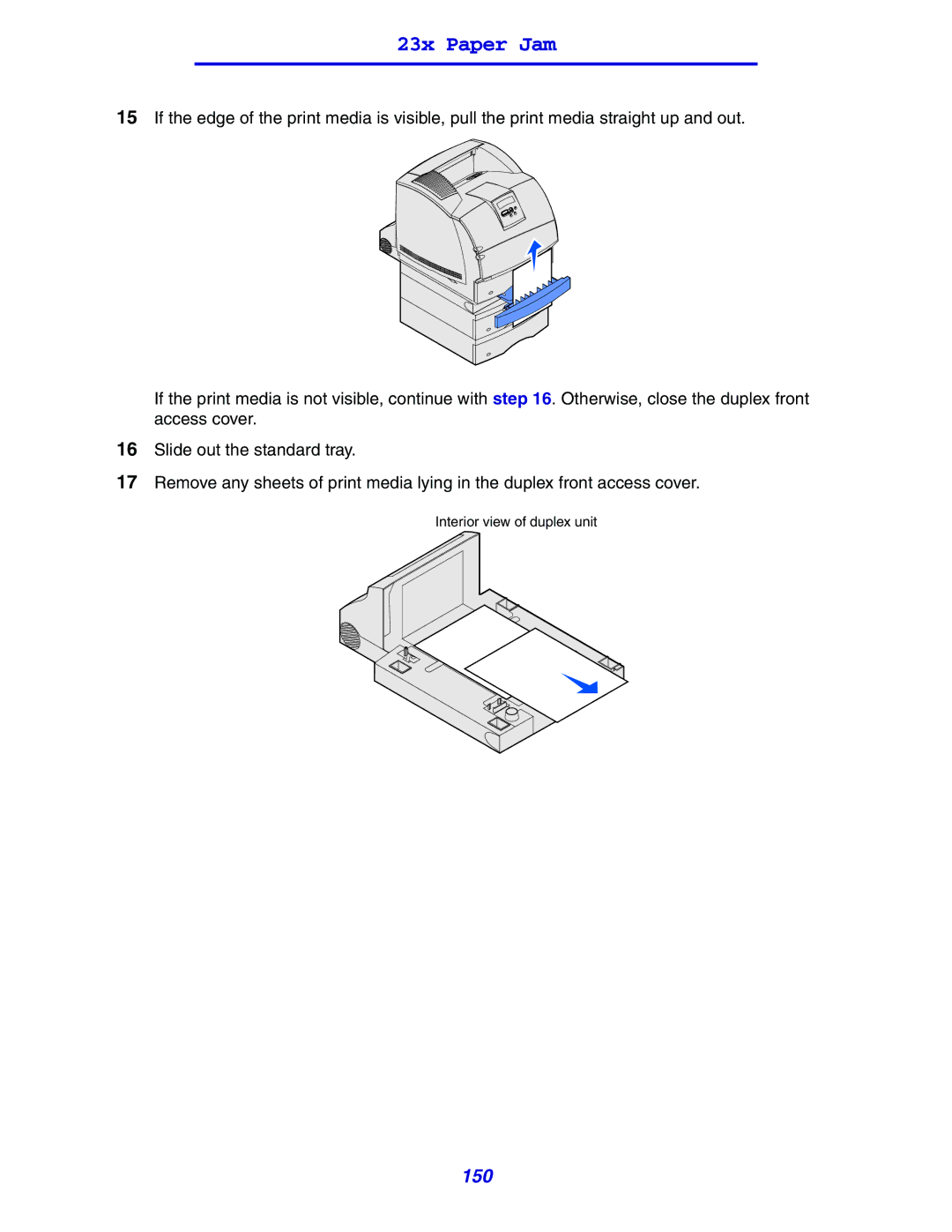 Lexmark 630 manual 150 