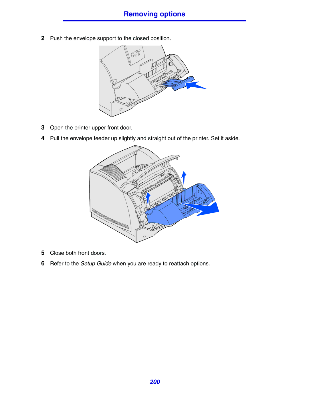 Lexmark 630 manual 200 