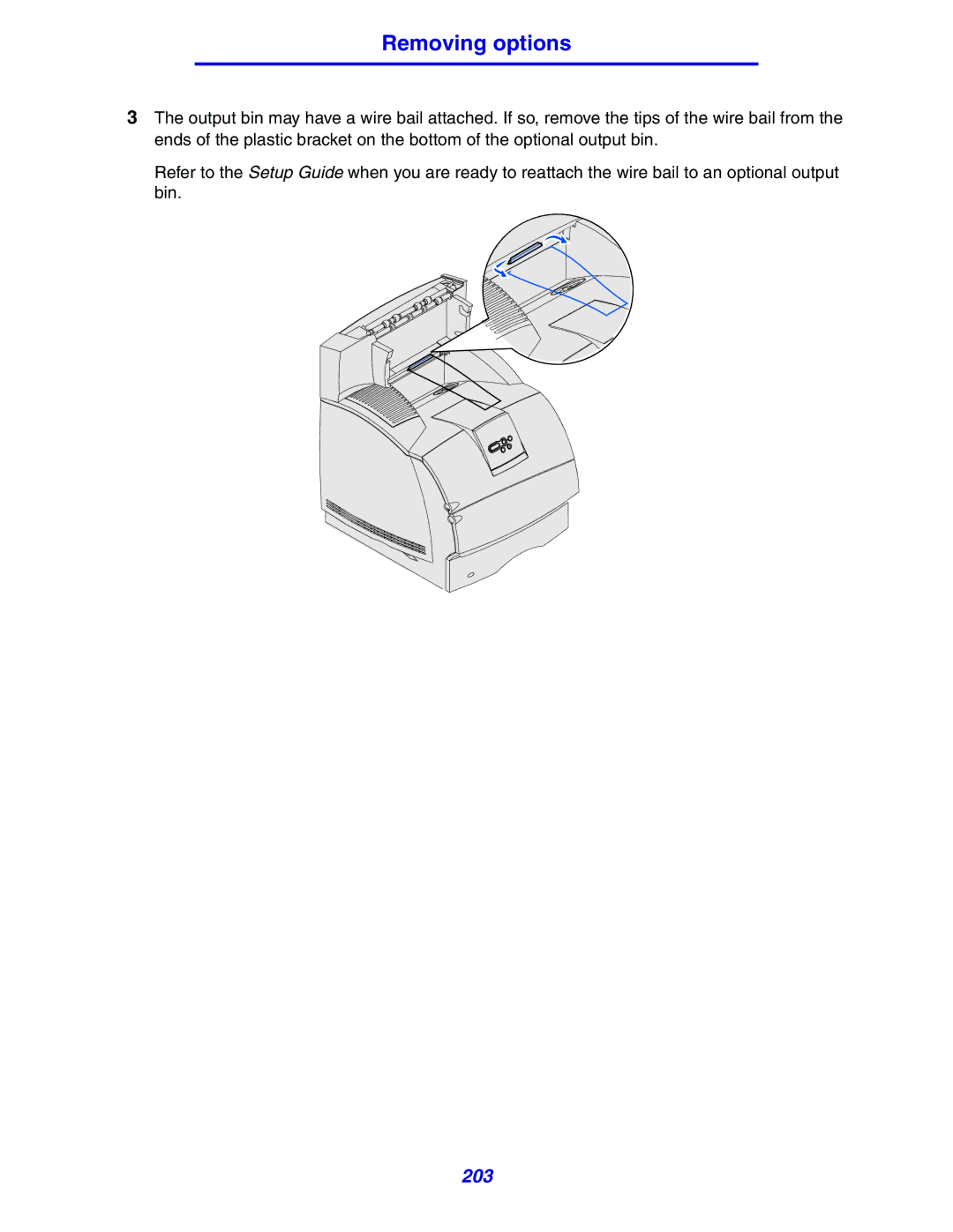 Lexmark 630 manual 203 