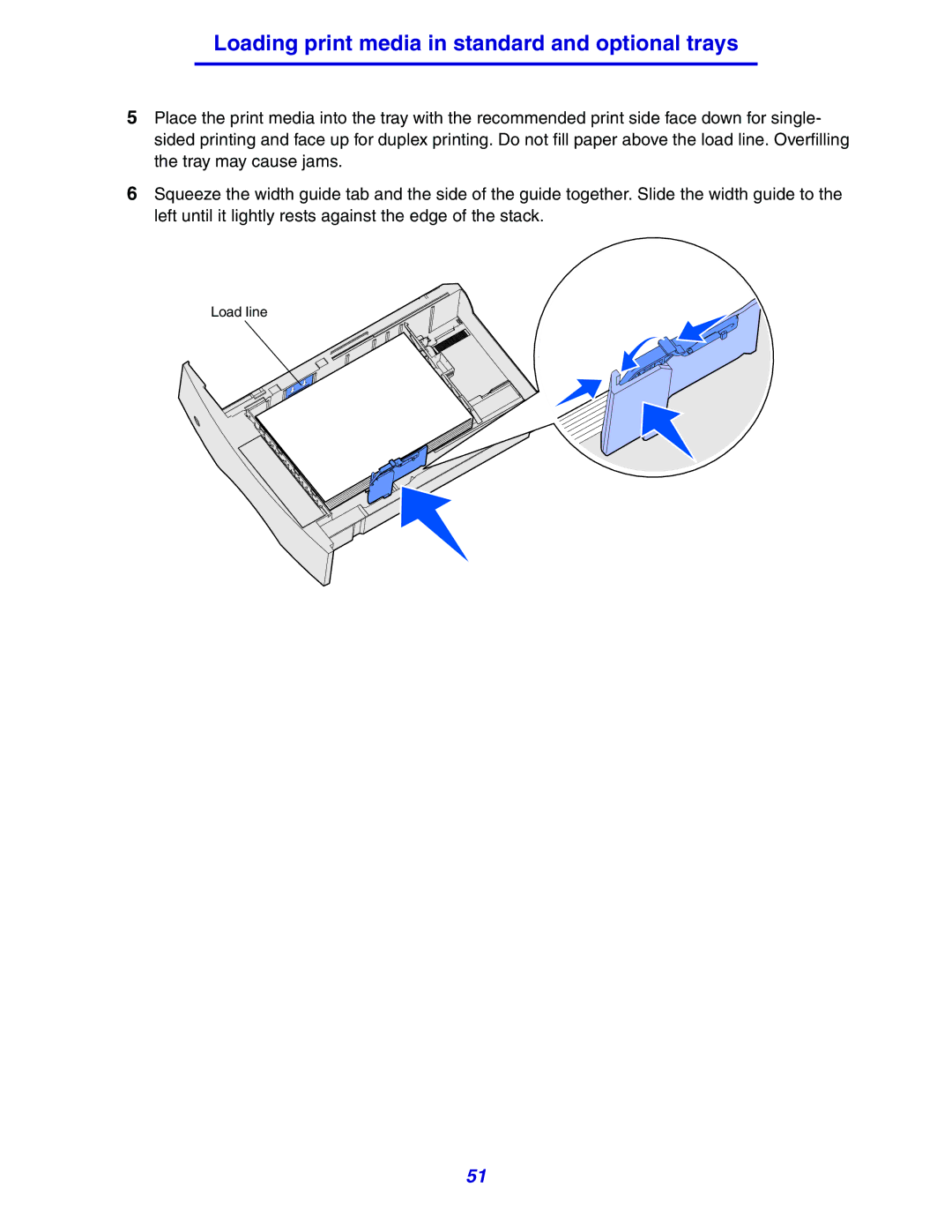 Lexmark 630 manual Load line 