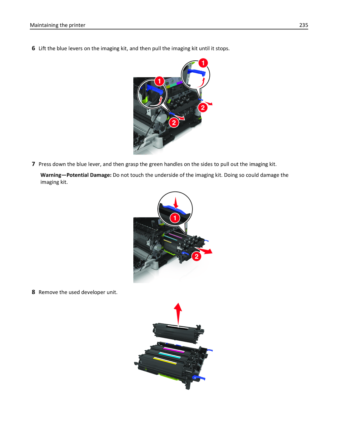 Lexmark 637, CX510DE manual 