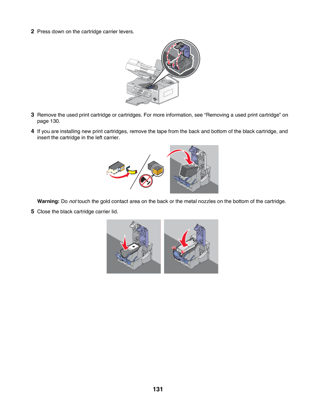 Lexmark 6500 Series manual 131 