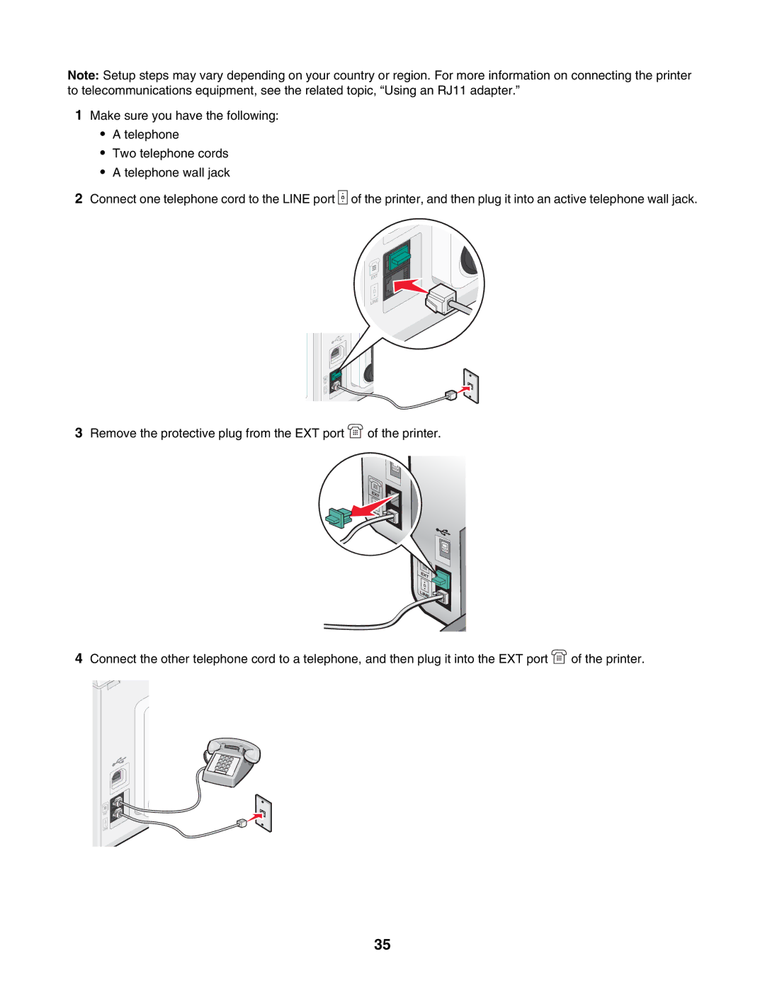 Lexmark 6500 Series manual 