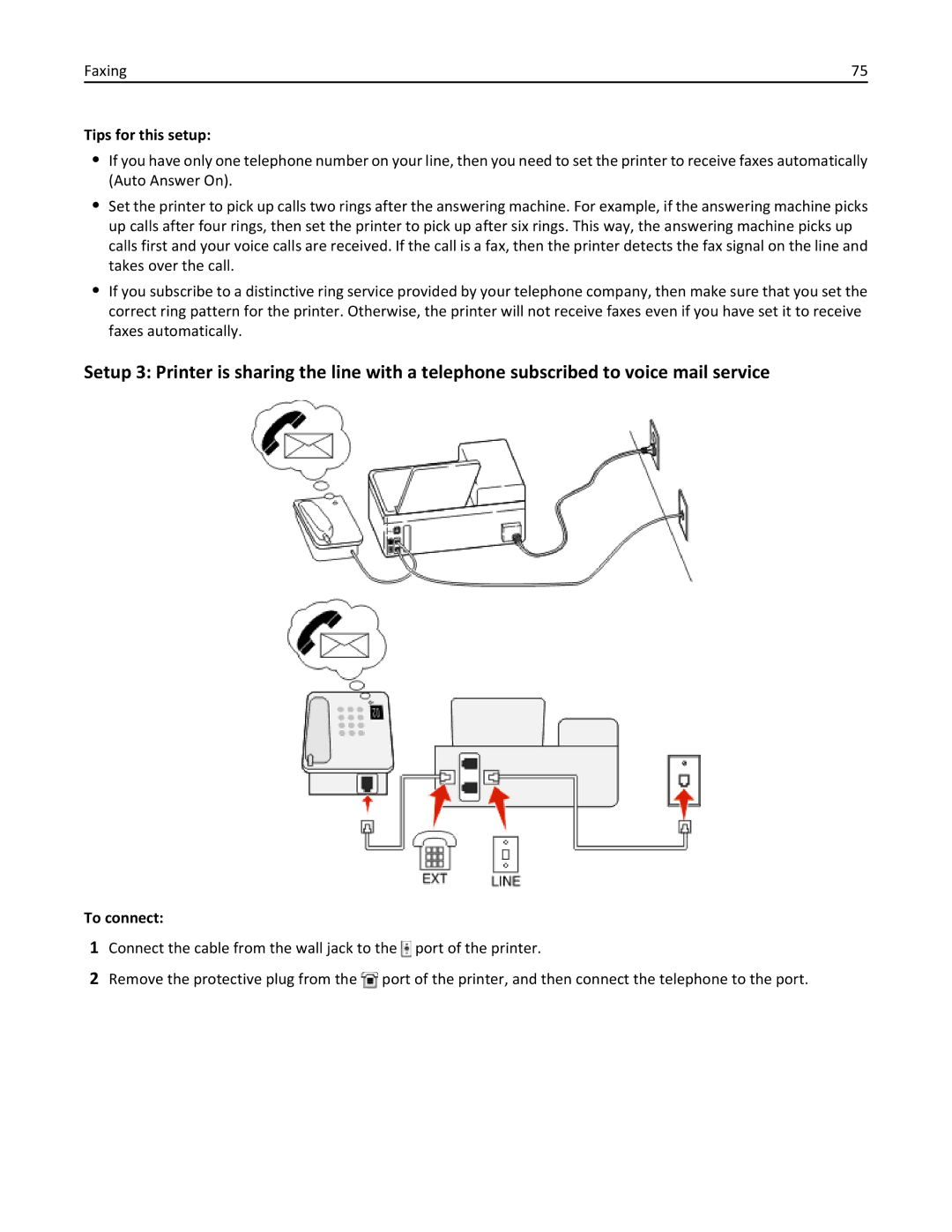 Lexmark 70E, 701 manual Tips for this setup 